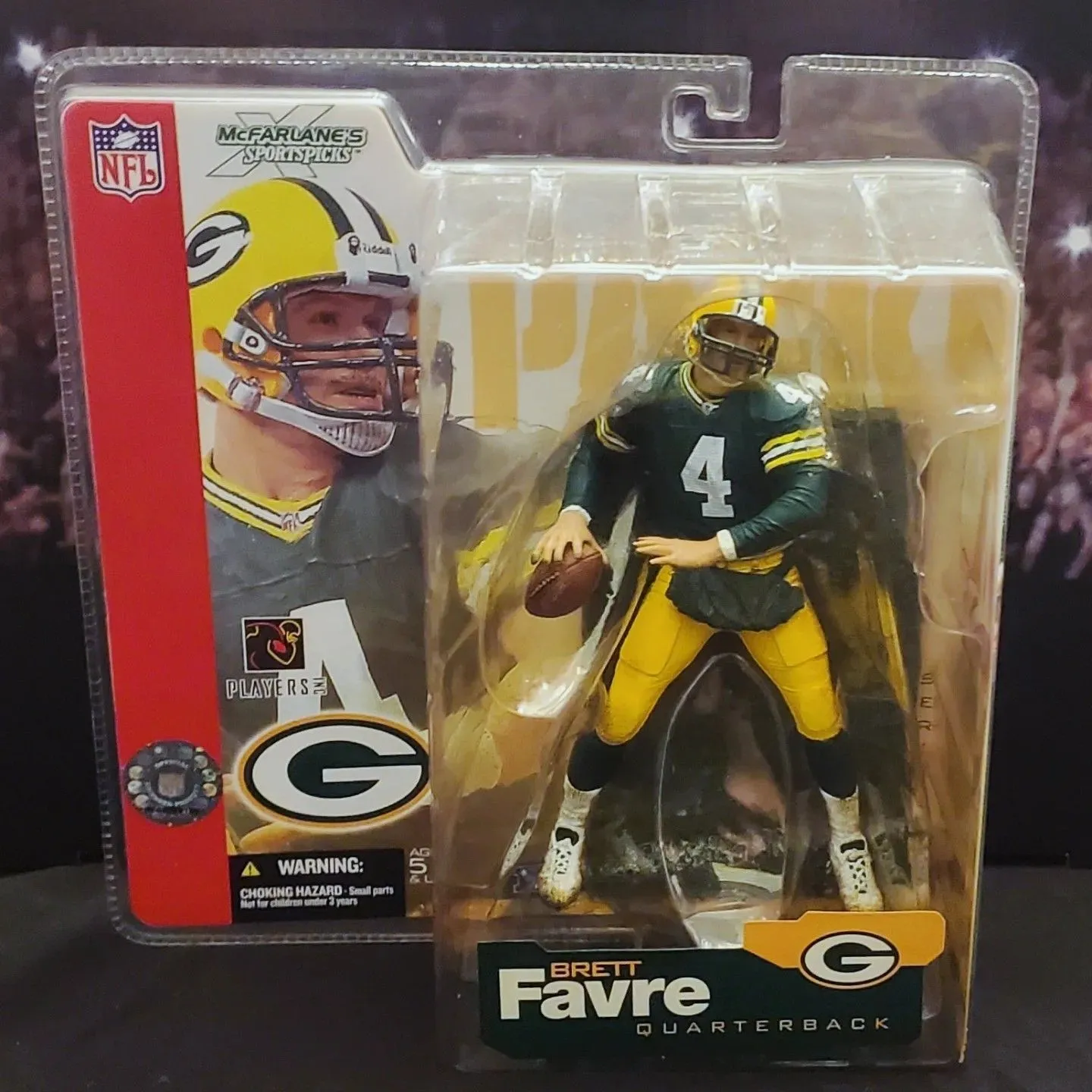 Product image for McFarlane Series 4 Brett Favre 
