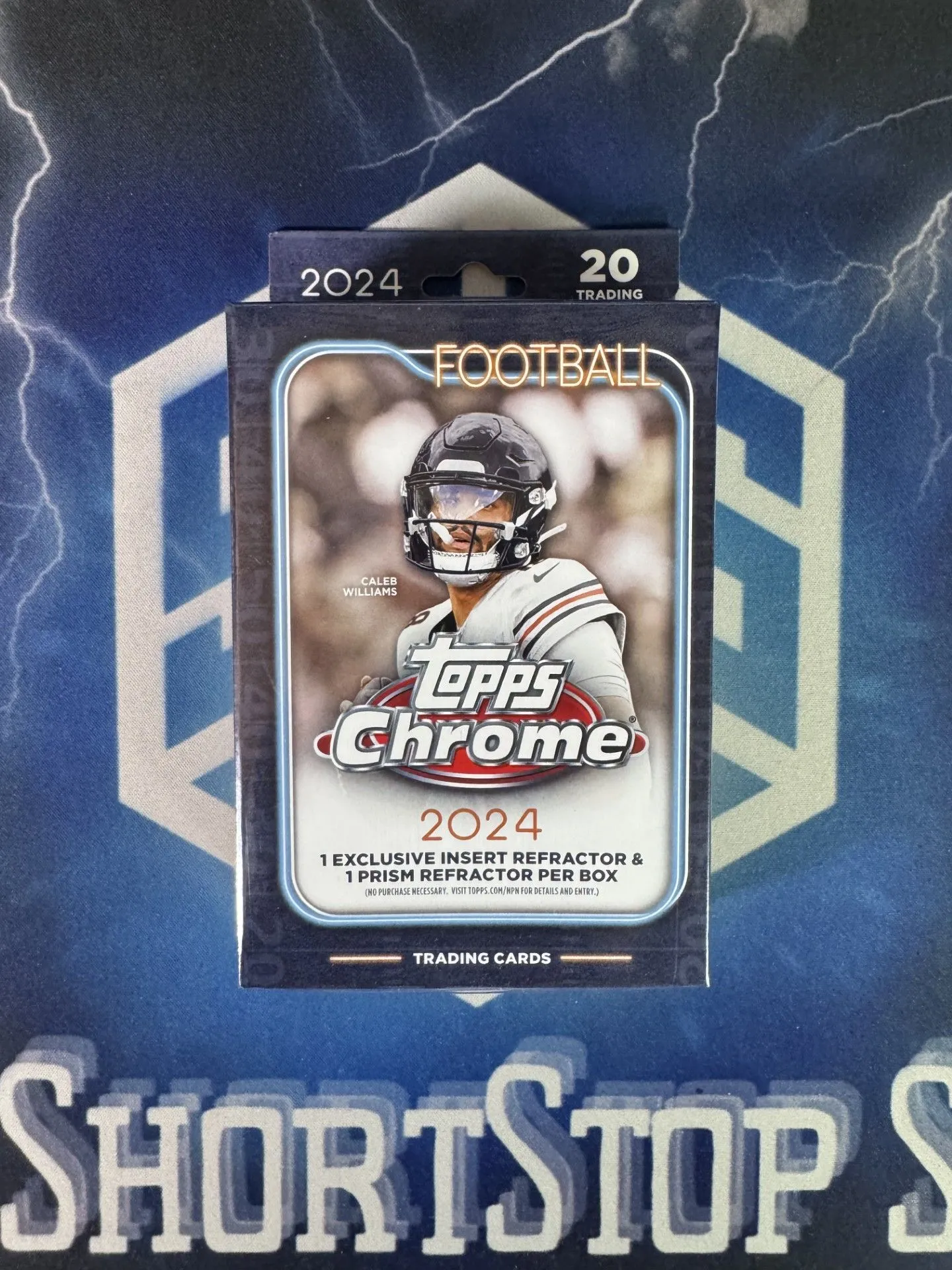 Product image for 2025 Topps Chrome Football Hanger Box