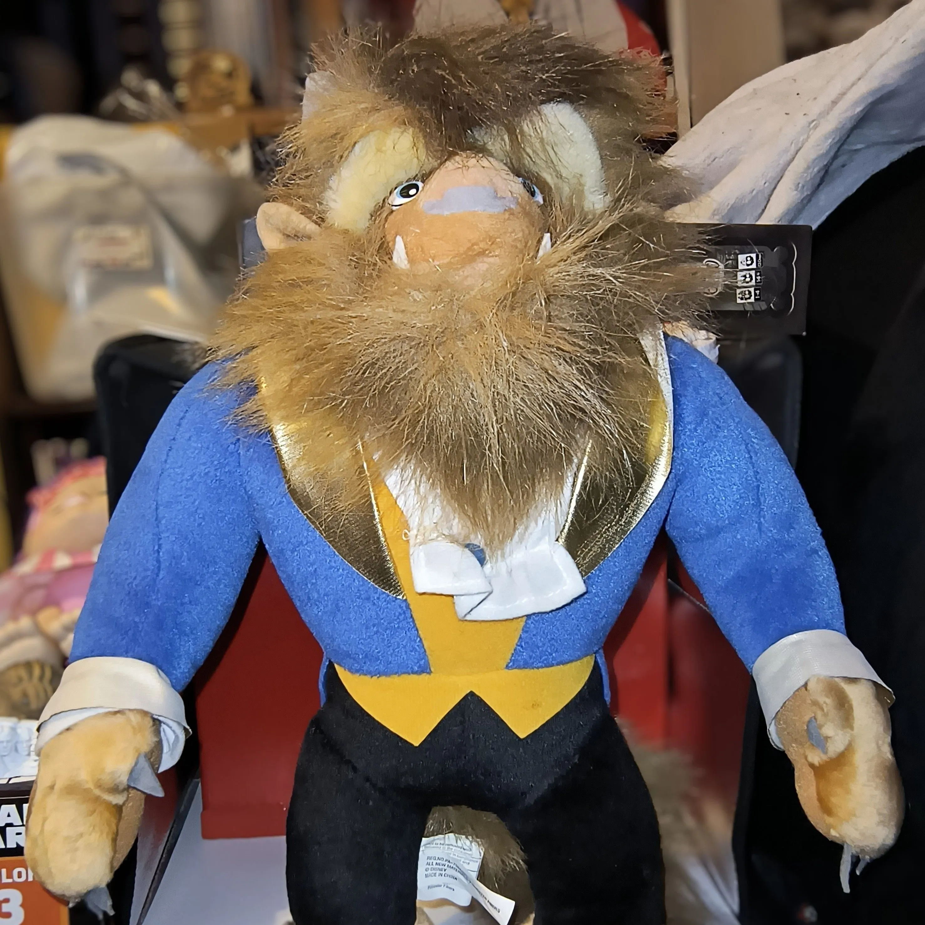 Product image for Disney Store Beast Plush Beauty And The Beast 15”