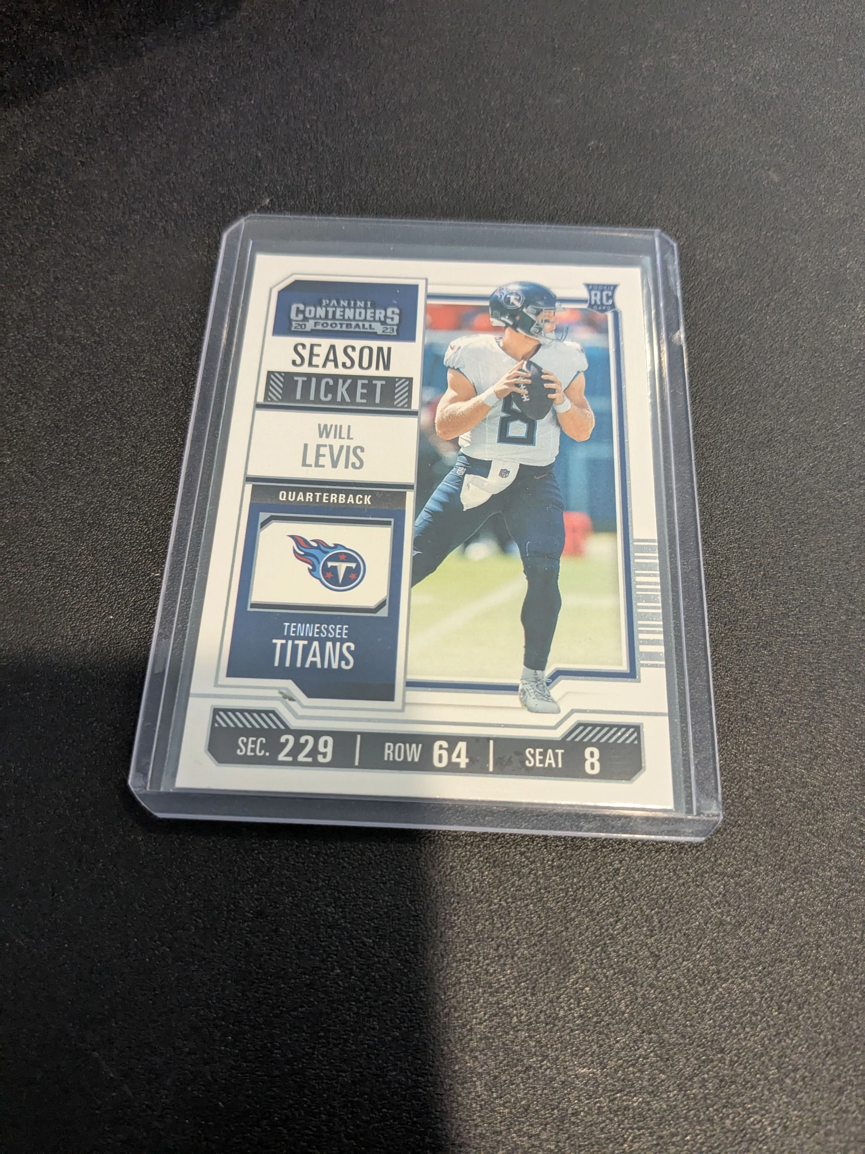Product image for Will Levis Contenders Rookie Card