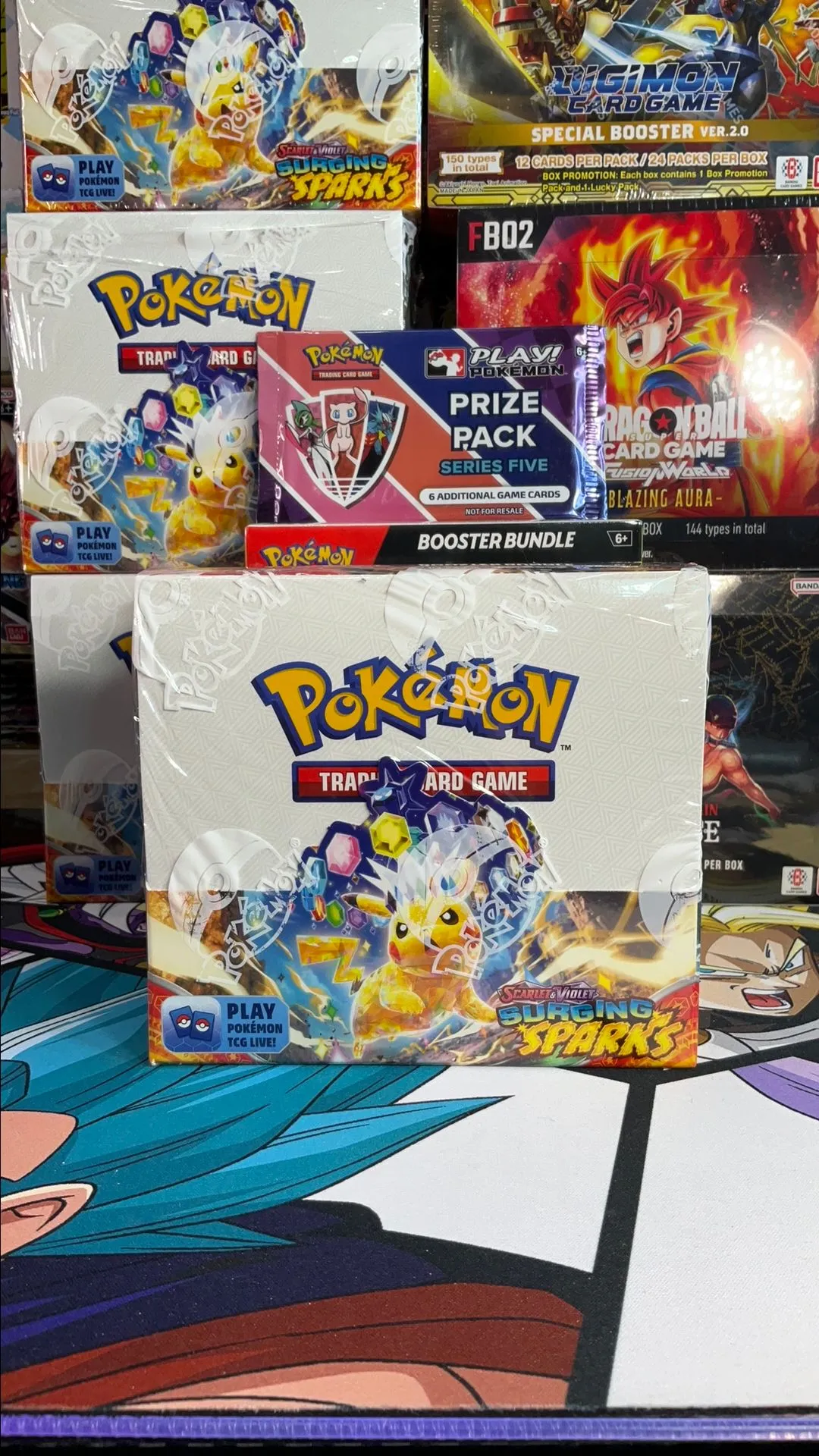 chinese 151 journey booster box Amazon.com: TCGHalo Acrylic Pack Case (5 Pack) Clear Magnetic Lid main image 1