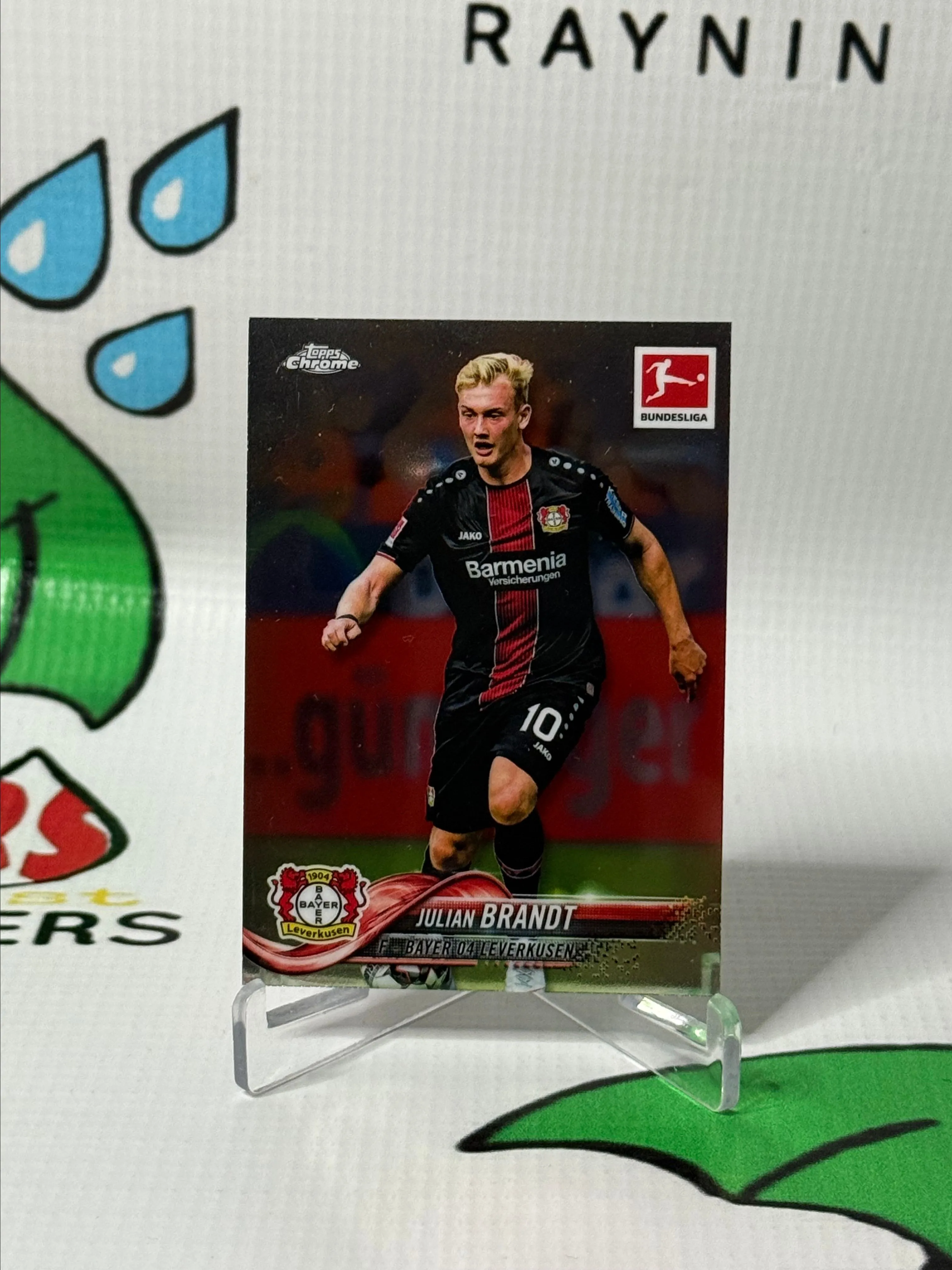 Product image for Julian Brandt 2018-19 Topps Chrome Bundesliga Leverkusen