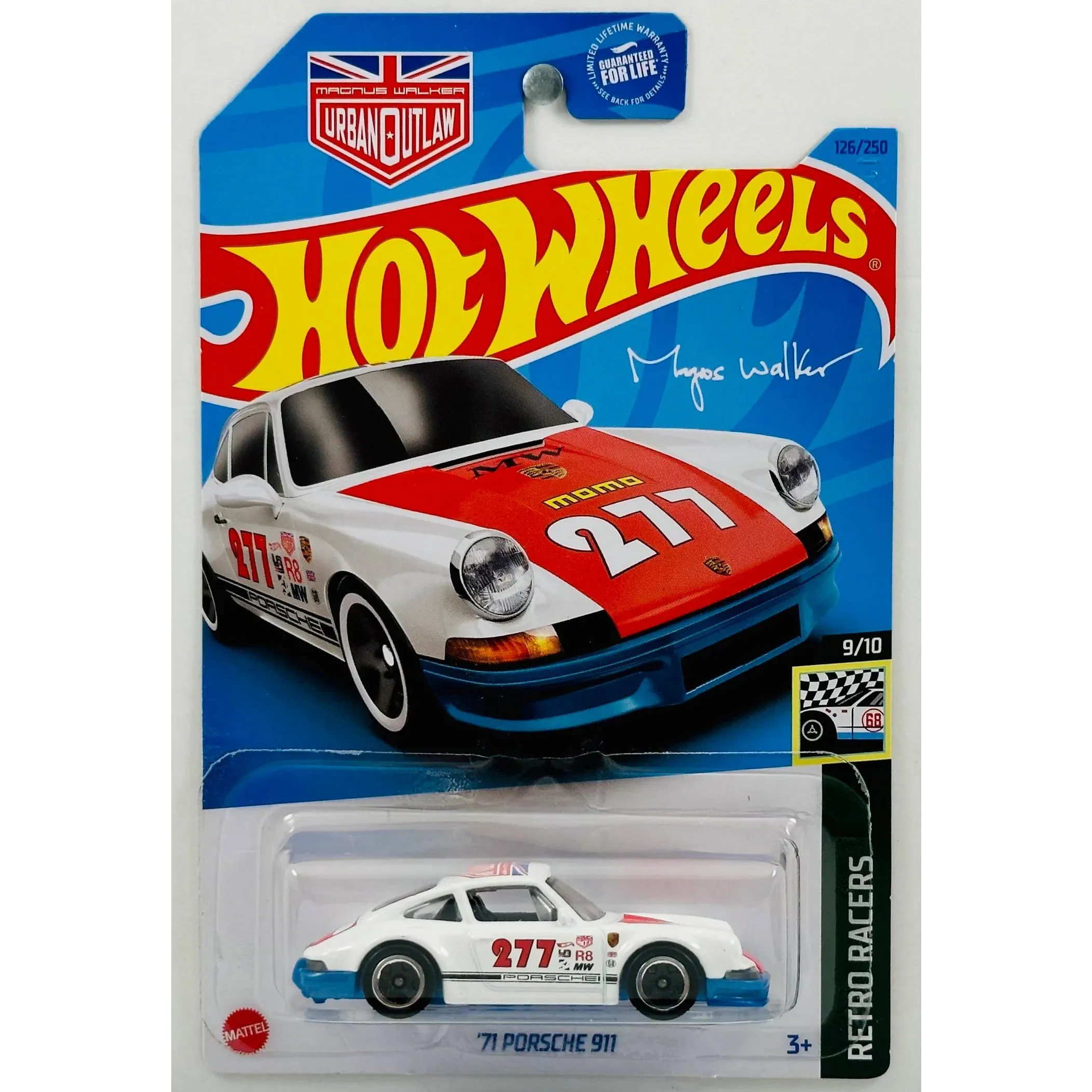 Product image for Hot Wheels '71 Porsche 911 Retro Racers 9/10 126/250,