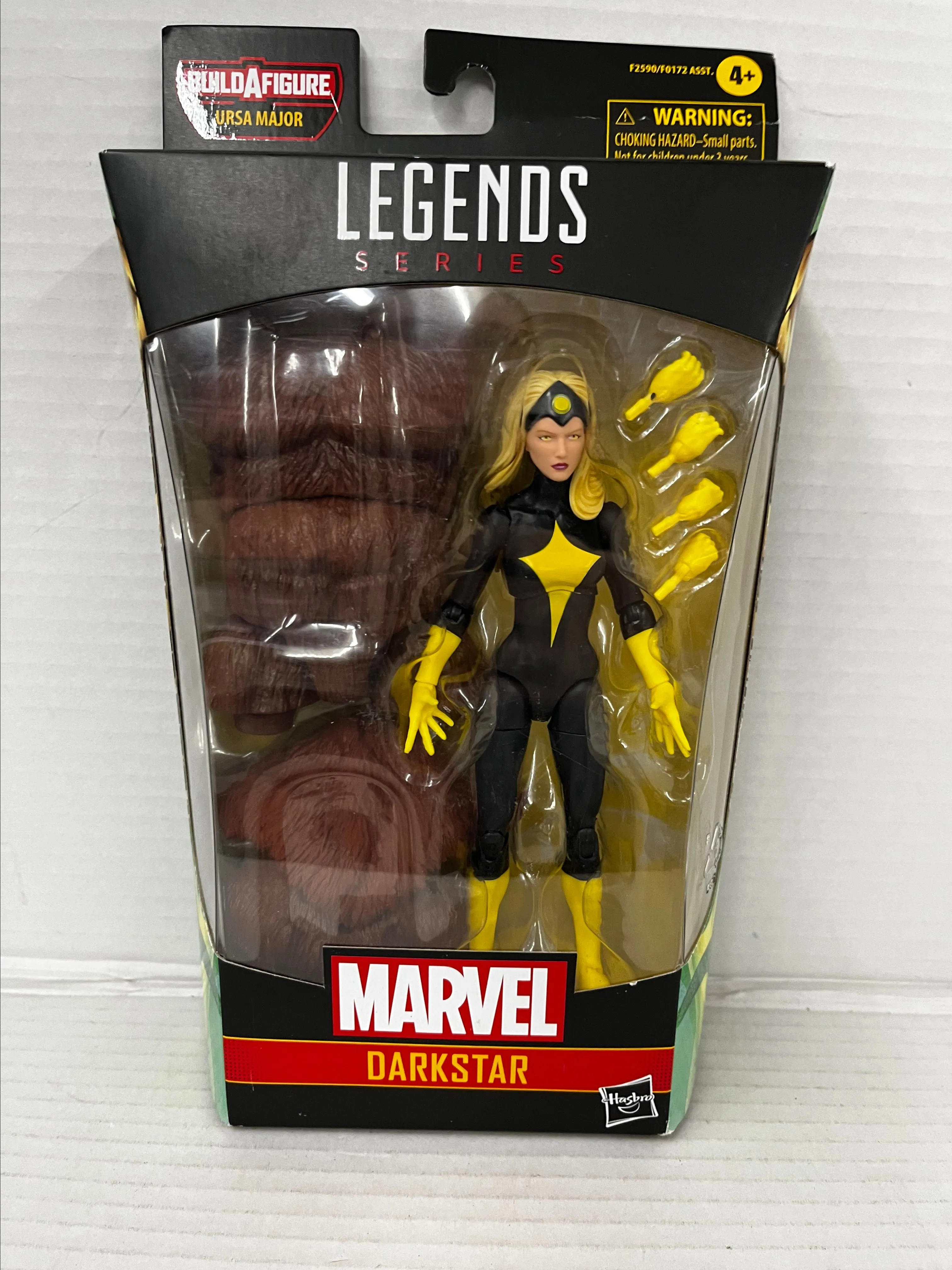 Product image for Marvel Legends Hasbro DARKSTAR Ursa Major BAF Series 6" Figure