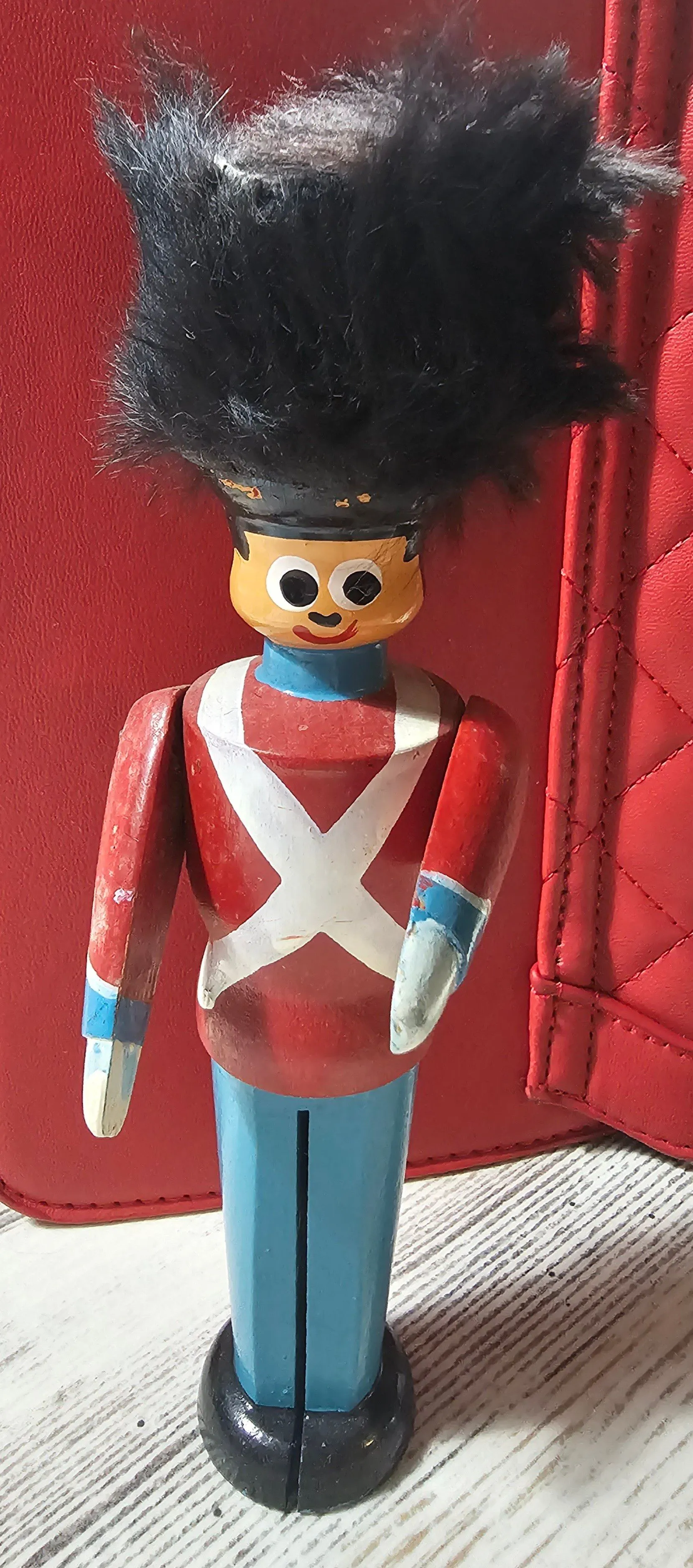 Product image for #16 Danish Royal Gard Wooden Toy Soldier 9" 