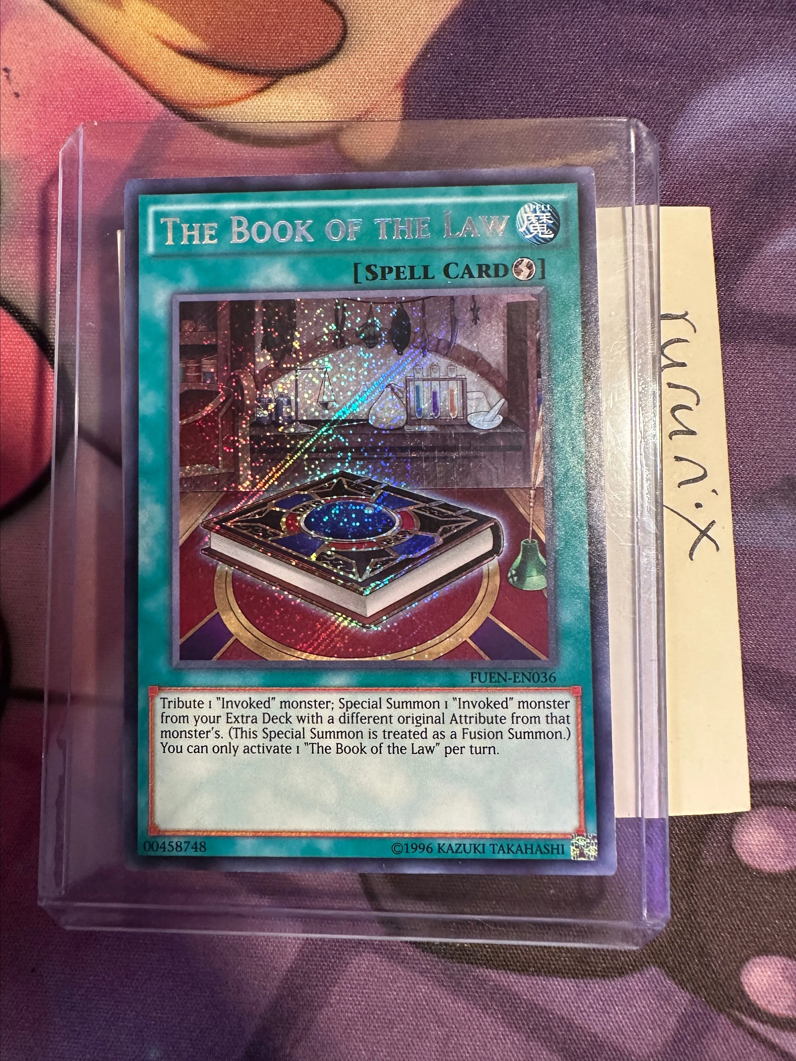 Yugioh The Book of the Law FUEN-EN036 Secret Rare Invoker Aleister Fusion  Enforcers (FUEN)  Whatnot: Shop, Sell, Connect