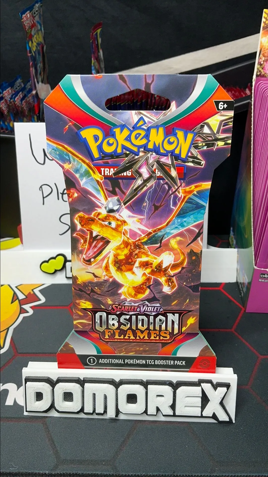 Product image for Obsidian Flames sleeved pack