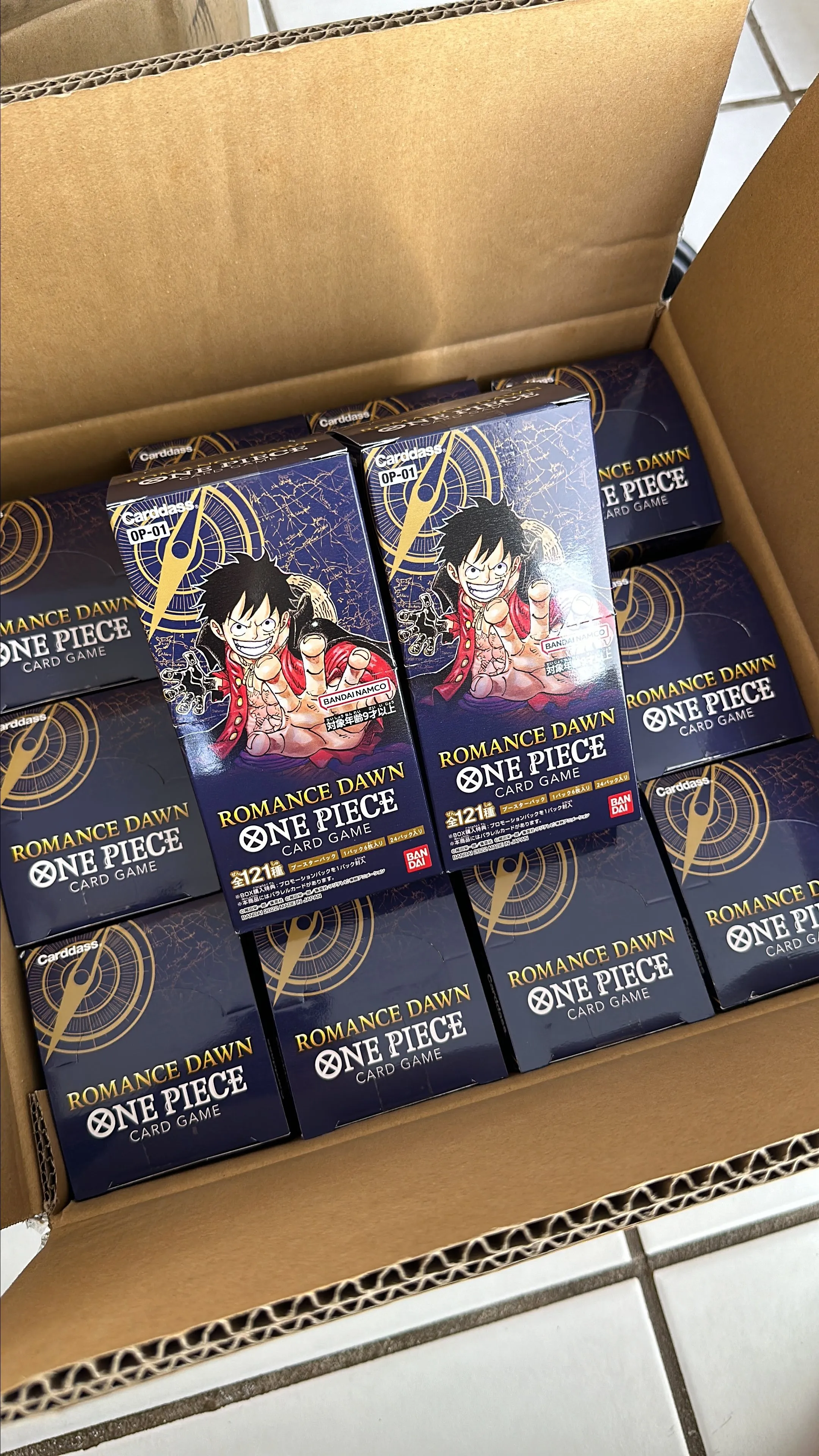 Product image for OP-01: Romance Dawn JPN Booster Box