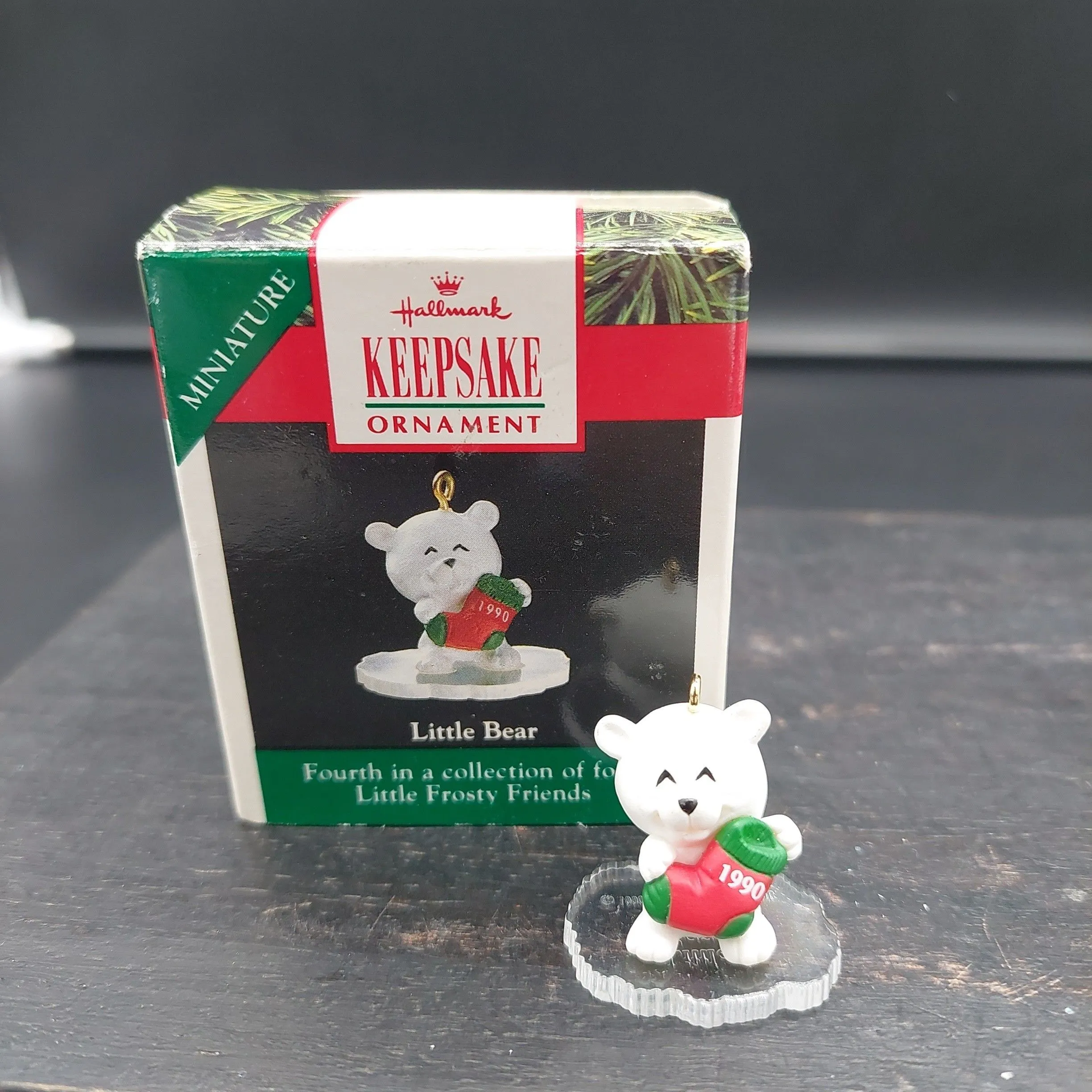 Product image for 309C Hallmark Little Bear 1990 Ornament