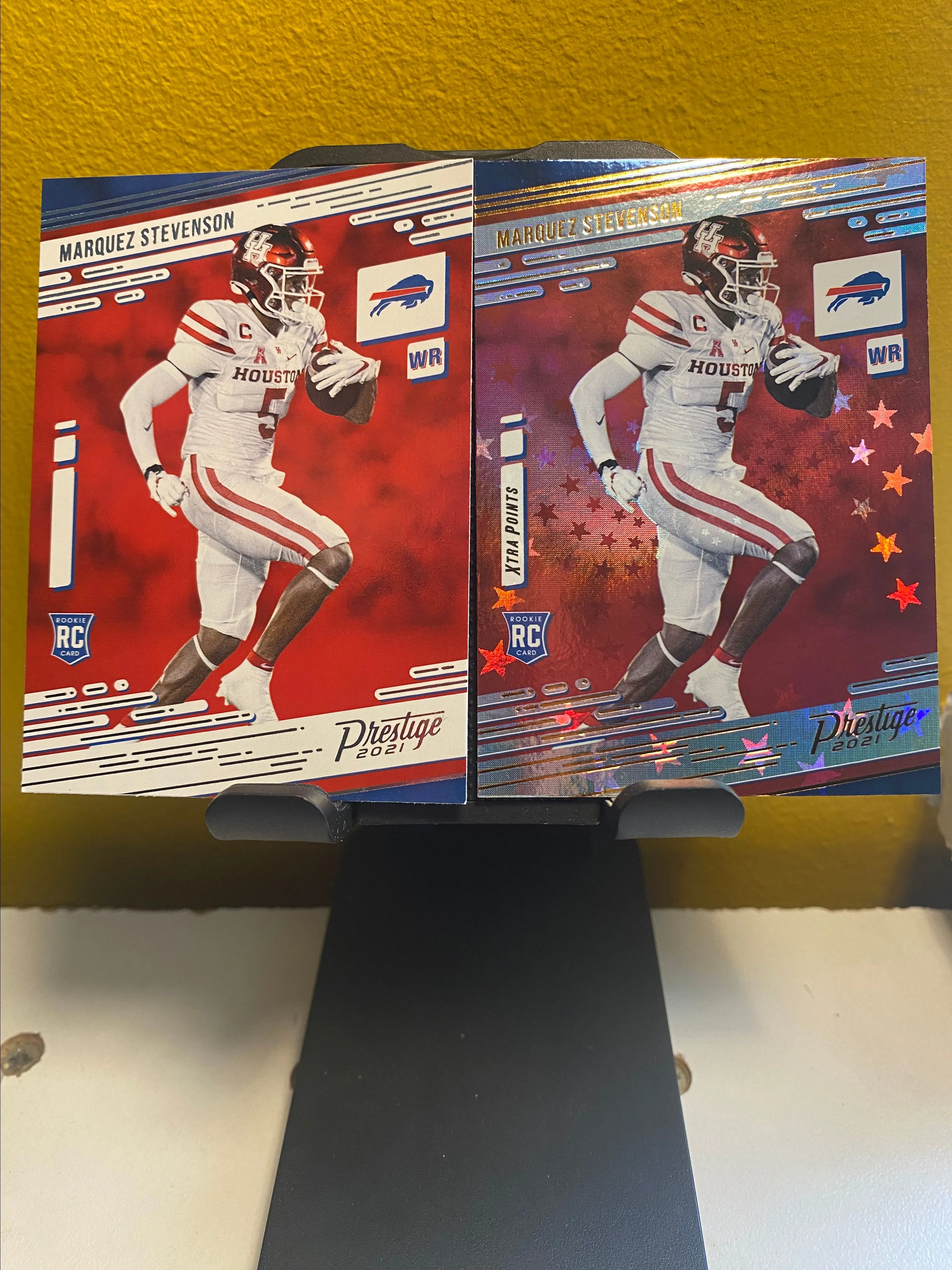 Product image for Marquez Stevenson Rookie Base and Extra Points 2023 Panini Prestige