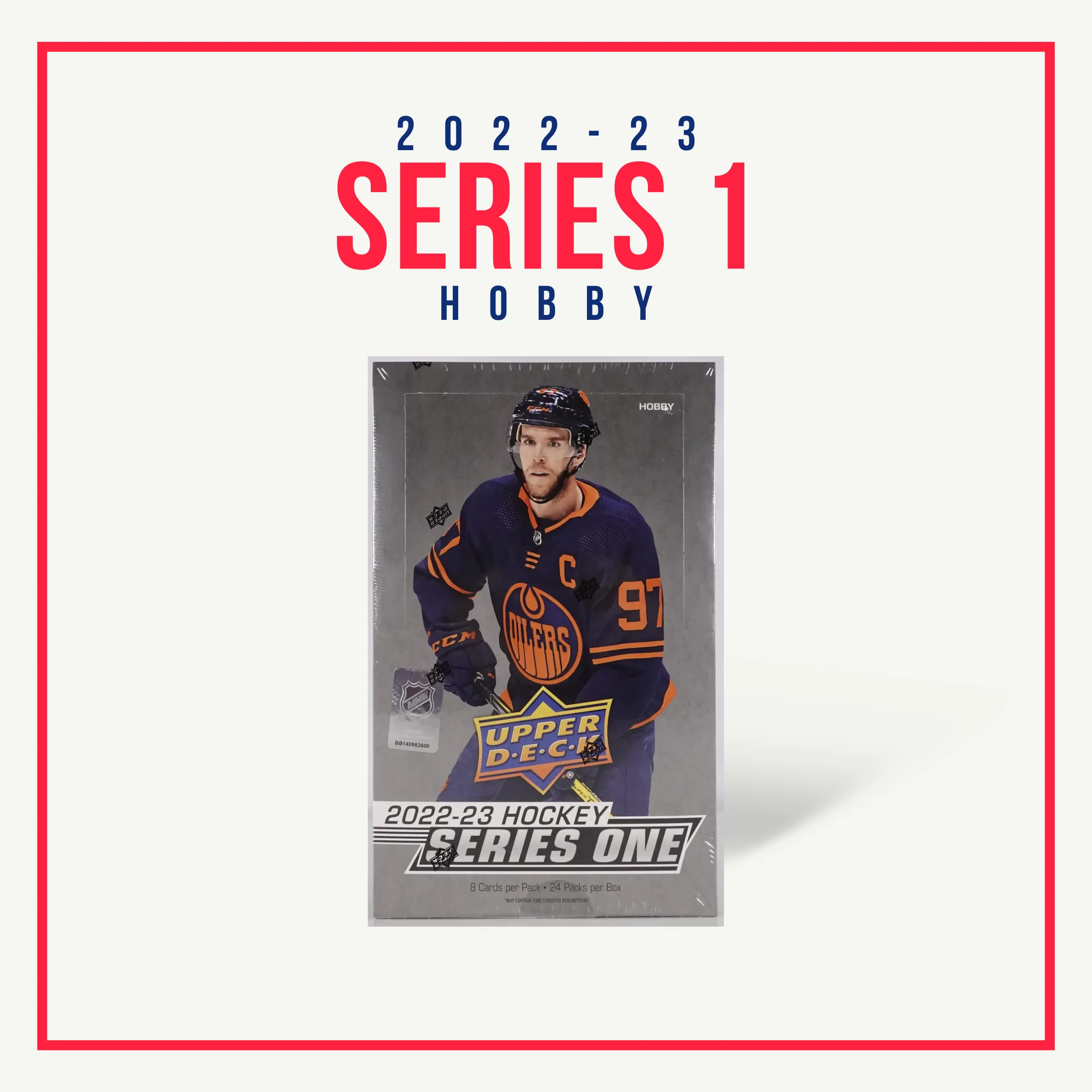 Product image for 2022-23 Upper Deck Series 1 Hobby Box