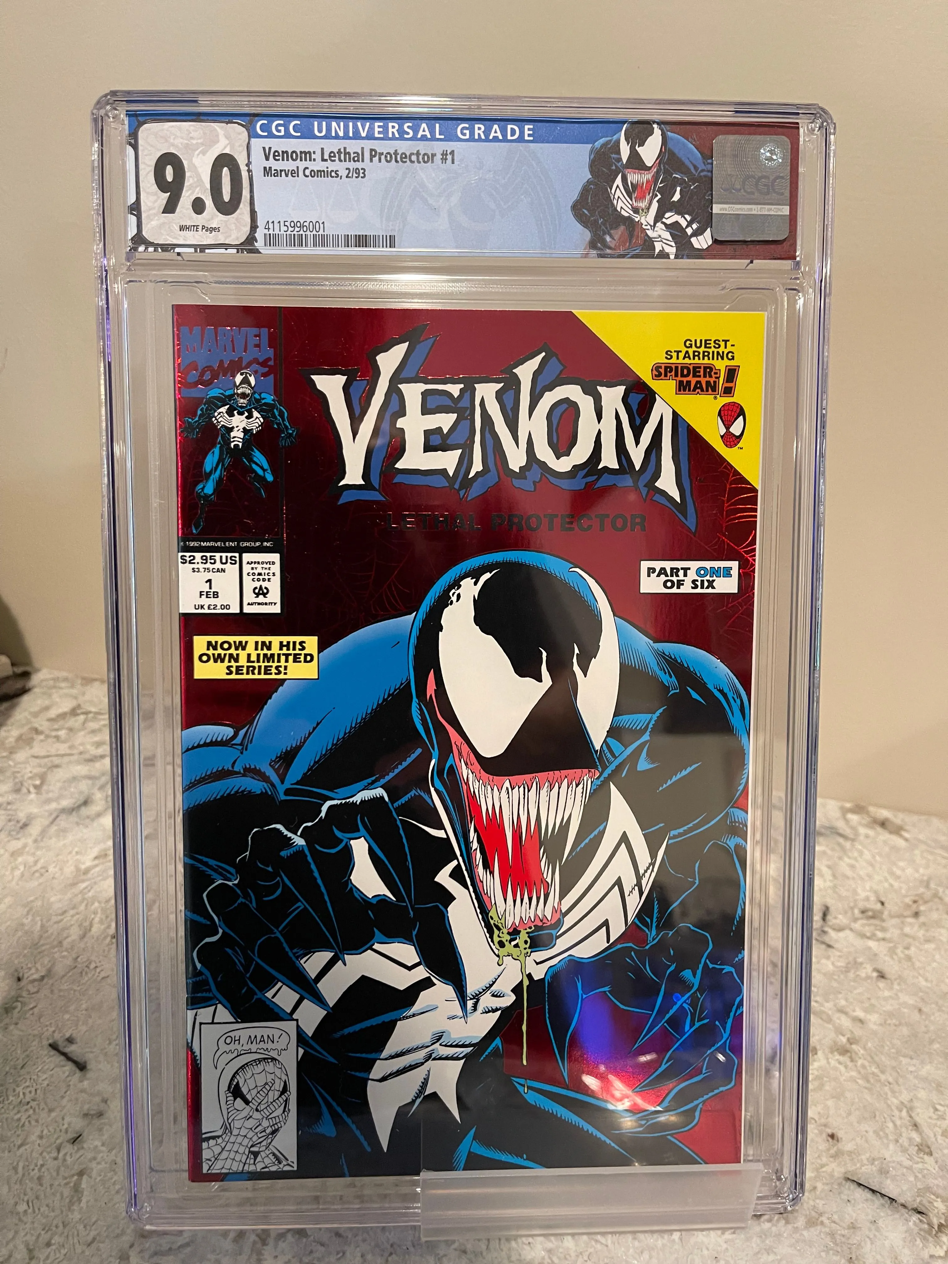 Product image for Venom 1 - Lethal Protector! - CGC 9