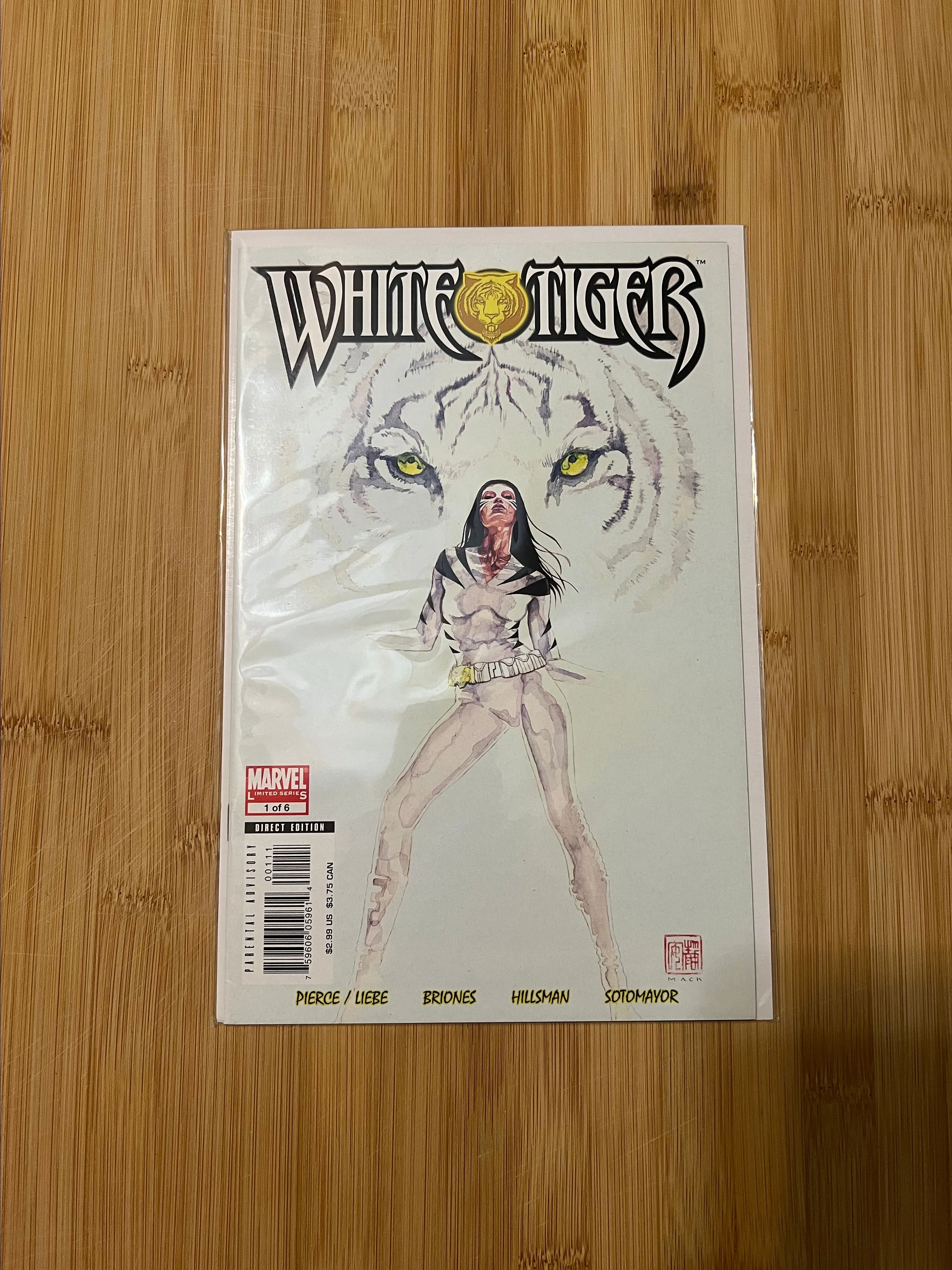 Product image for White Tiger # 1