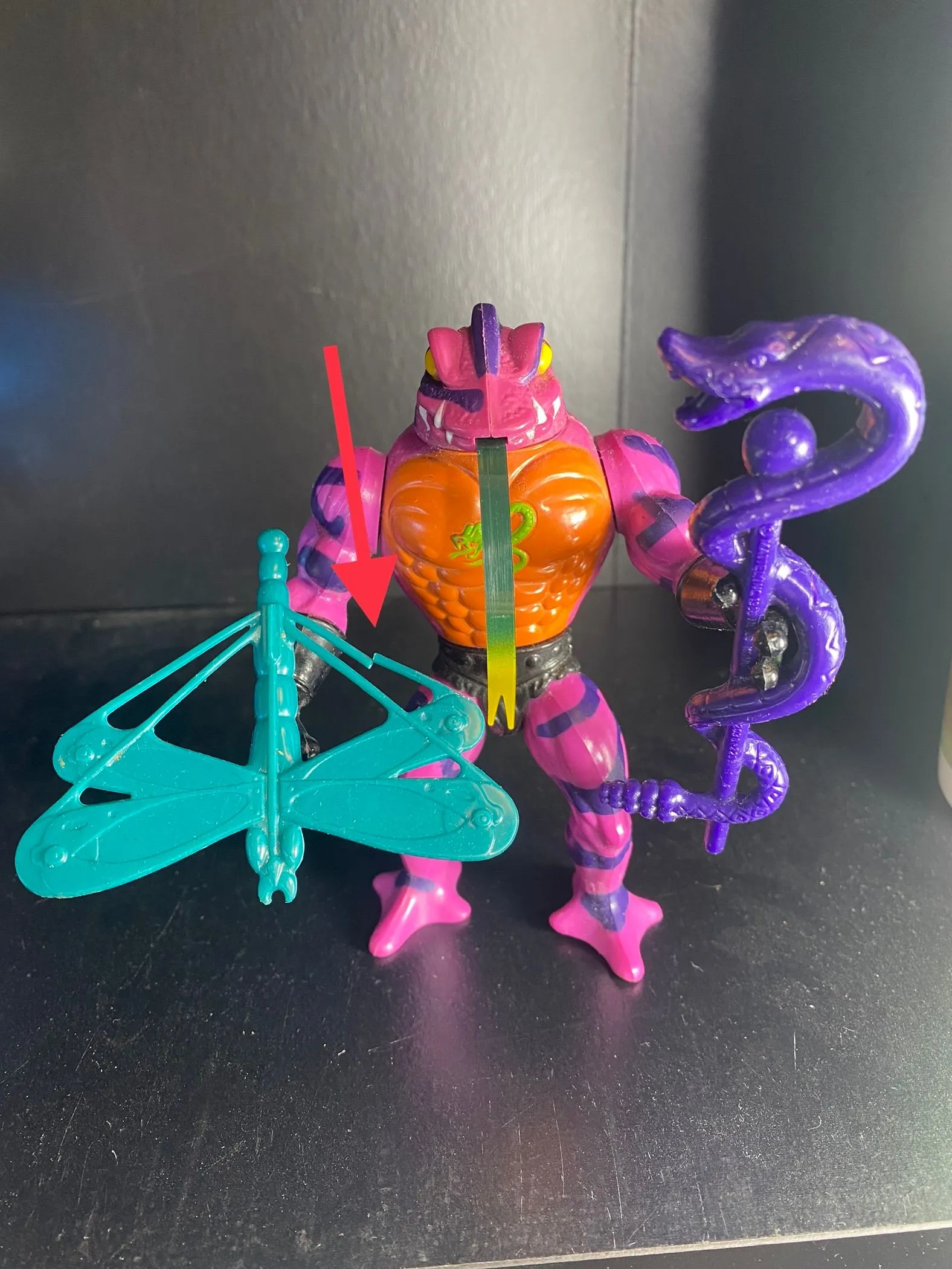 Product image for Motu Tung Lashor complete Painted back