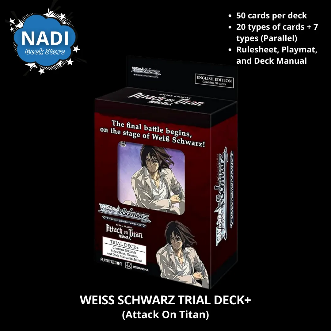 Product image for Attack On Titan Trial Deck+
