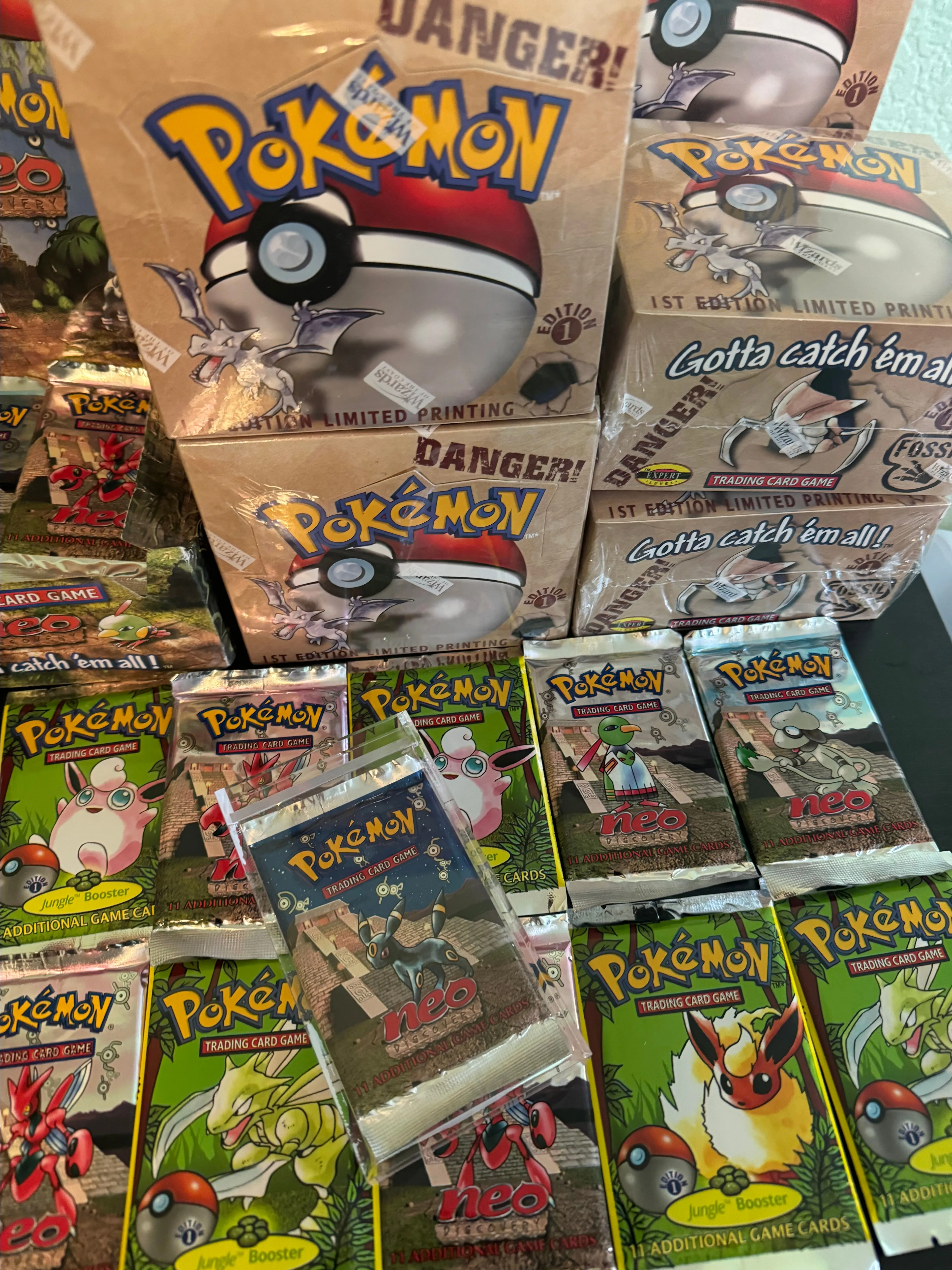 pokemon edition 1 booster box Amazon.com: Pokemon TCG: Authentic Factory Sealed Booster Pack (Includes  Mystery Card Bundle - V/VMAX 1 in 3 main image 1