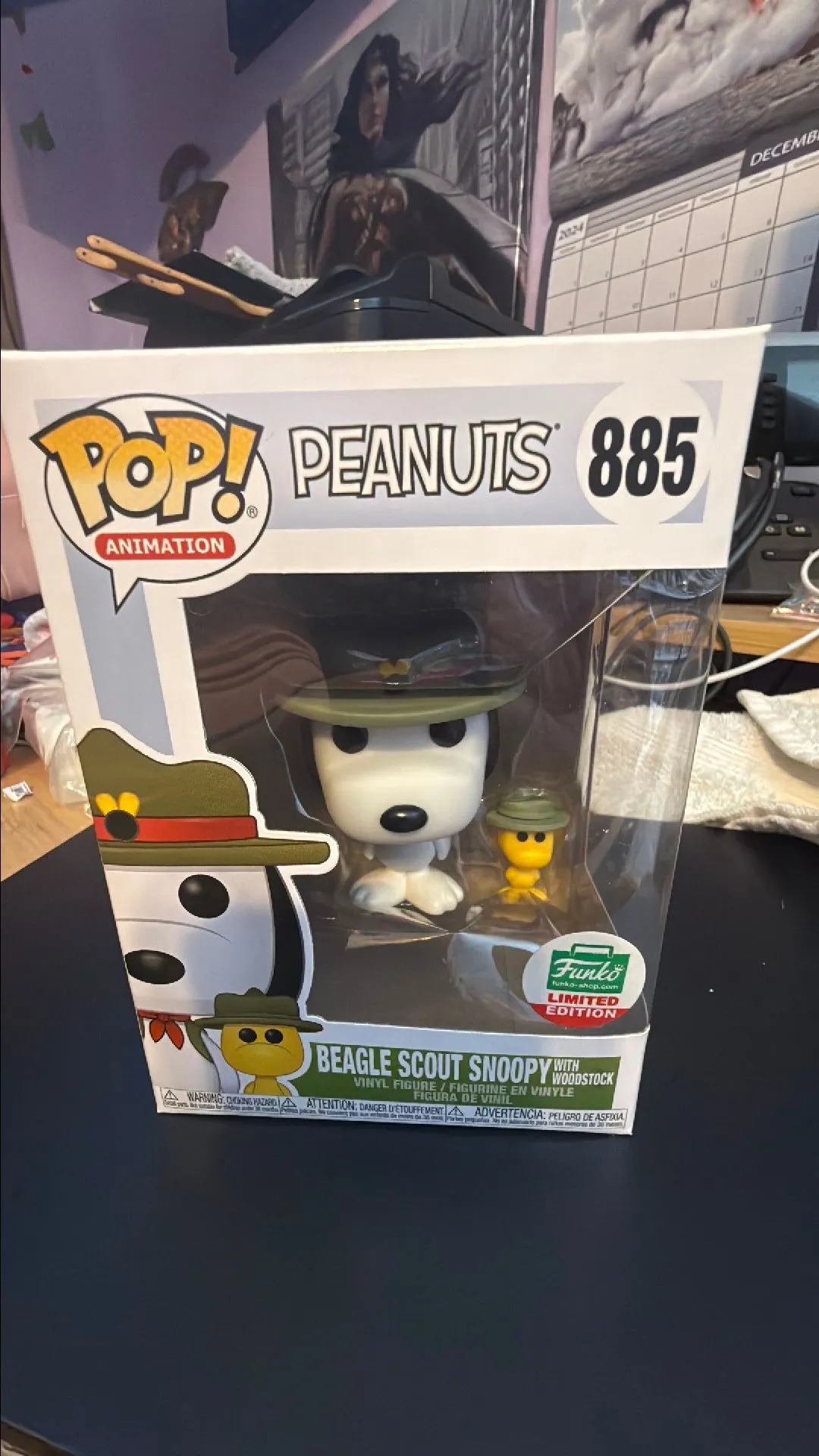 Product image for Beagle Scout Snoopy with Woodstock