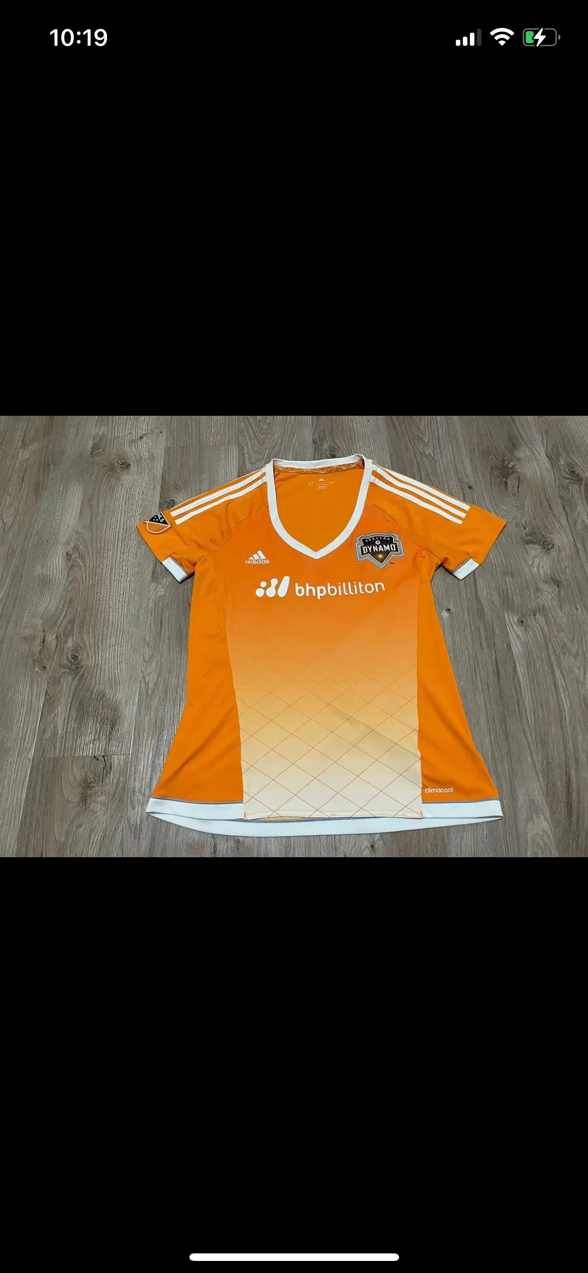 Product image for 84-Houston Dynamo Jersey Womens Large Adidas