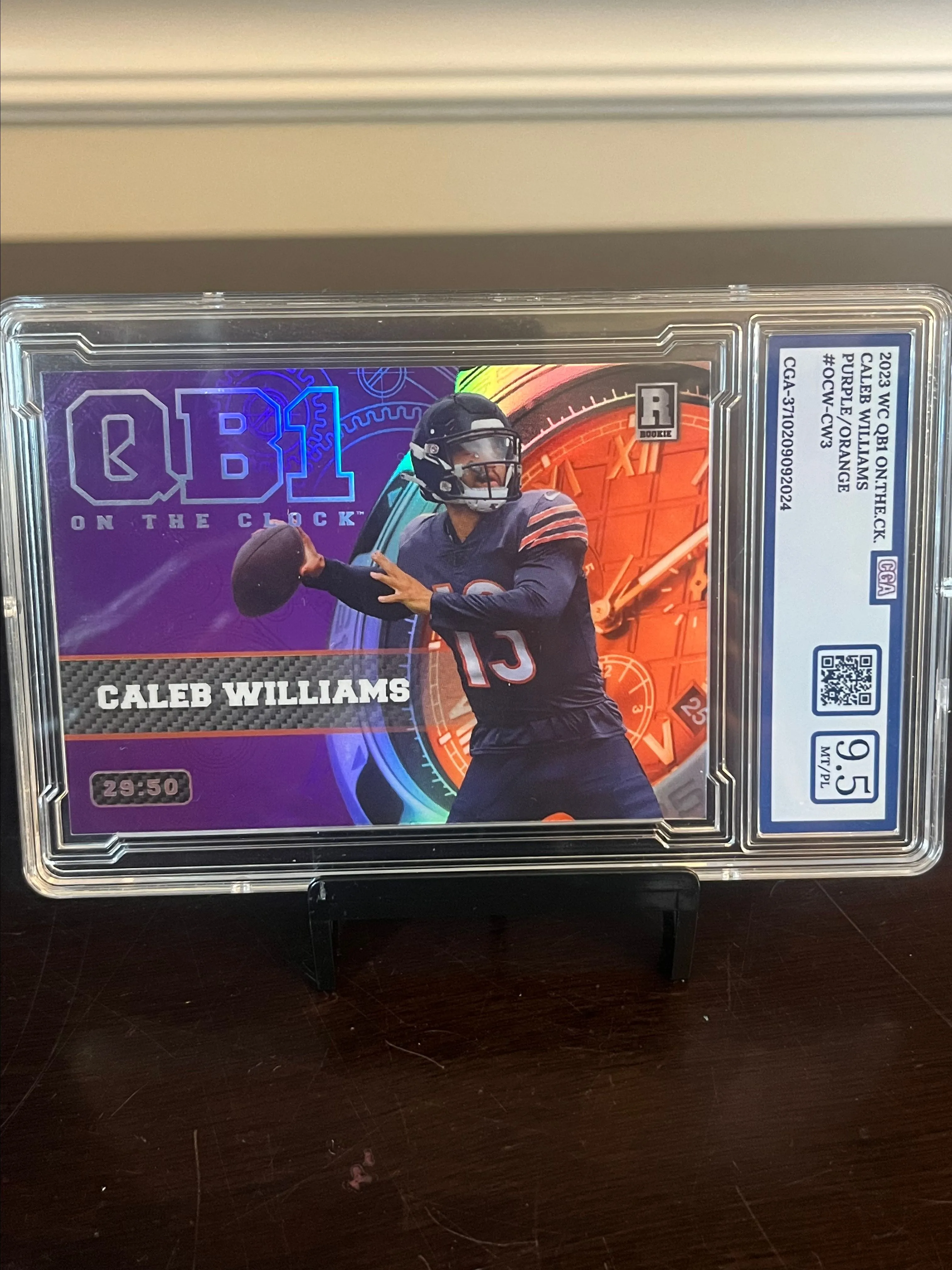 Product image for Caleb Williams Rookie /50 Mint+ 9.5