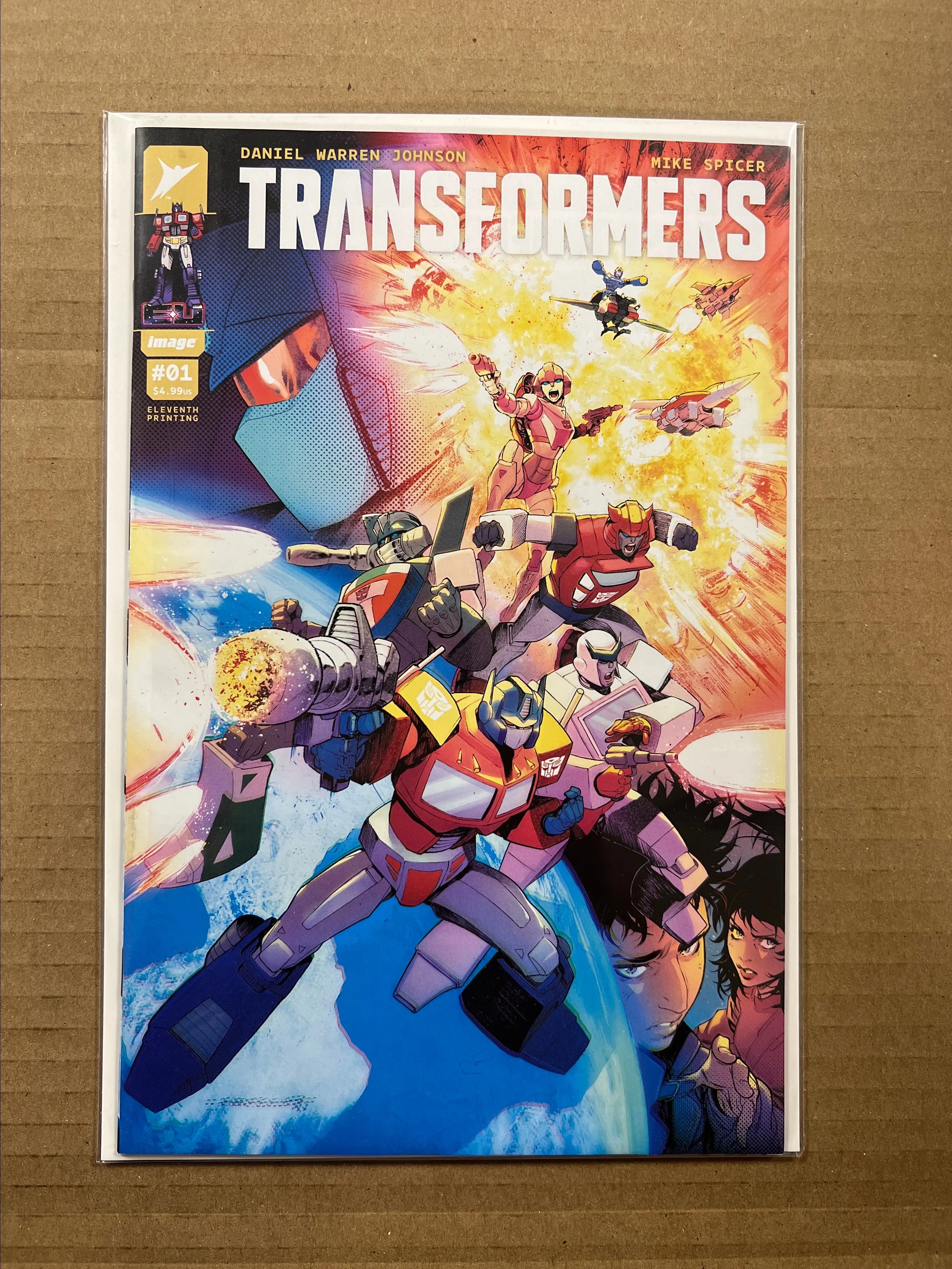 Product image for TRANSFORMERS #1 11TH PRINT VARIANT