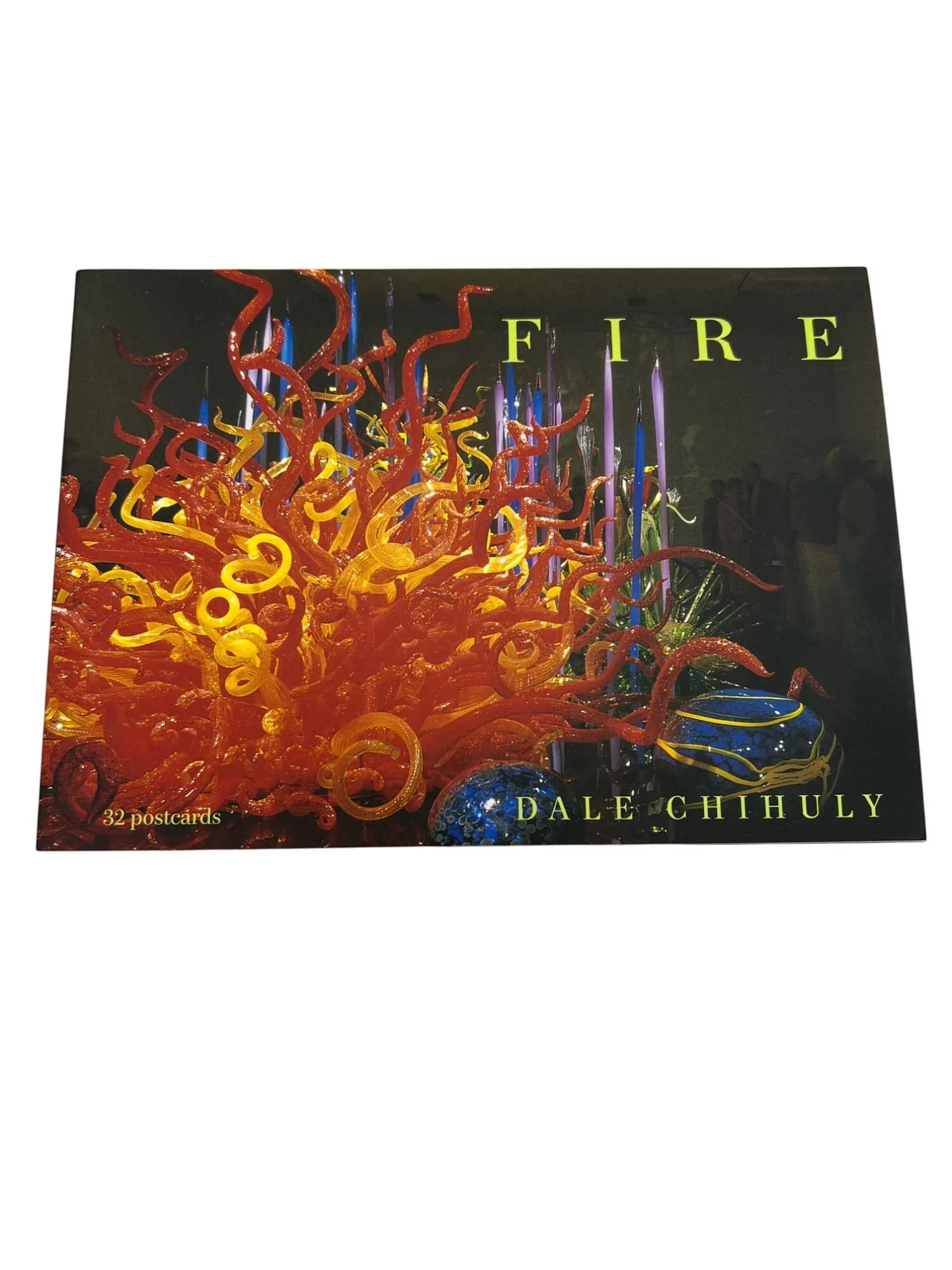 Product image for Fire By Dale Chihuly 32 Full-Color Postcards 2007 Chihuly Workshop Art Booklet