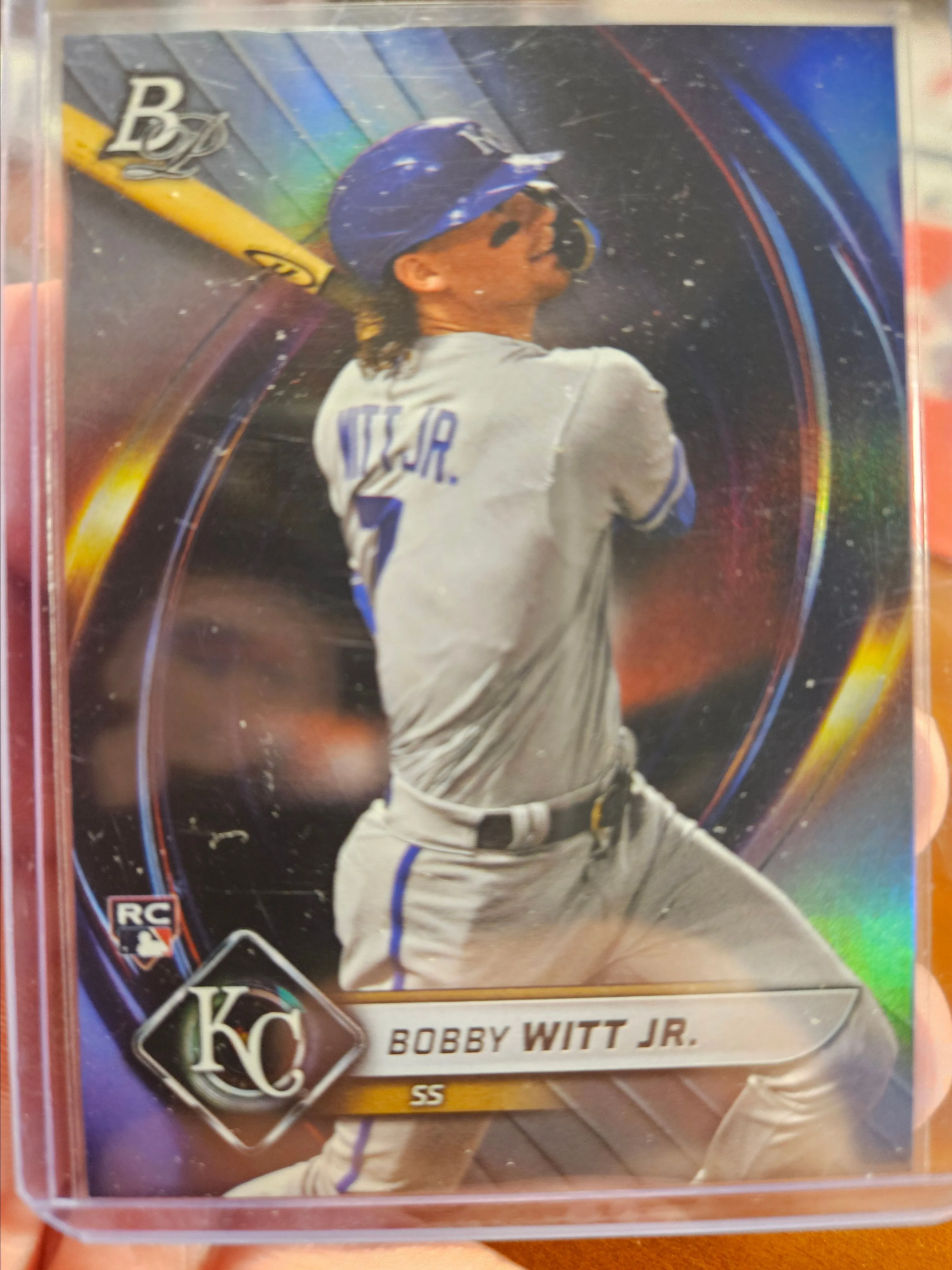 Product image for Bobby Witt Jr Bowman Platinum Rookie Card