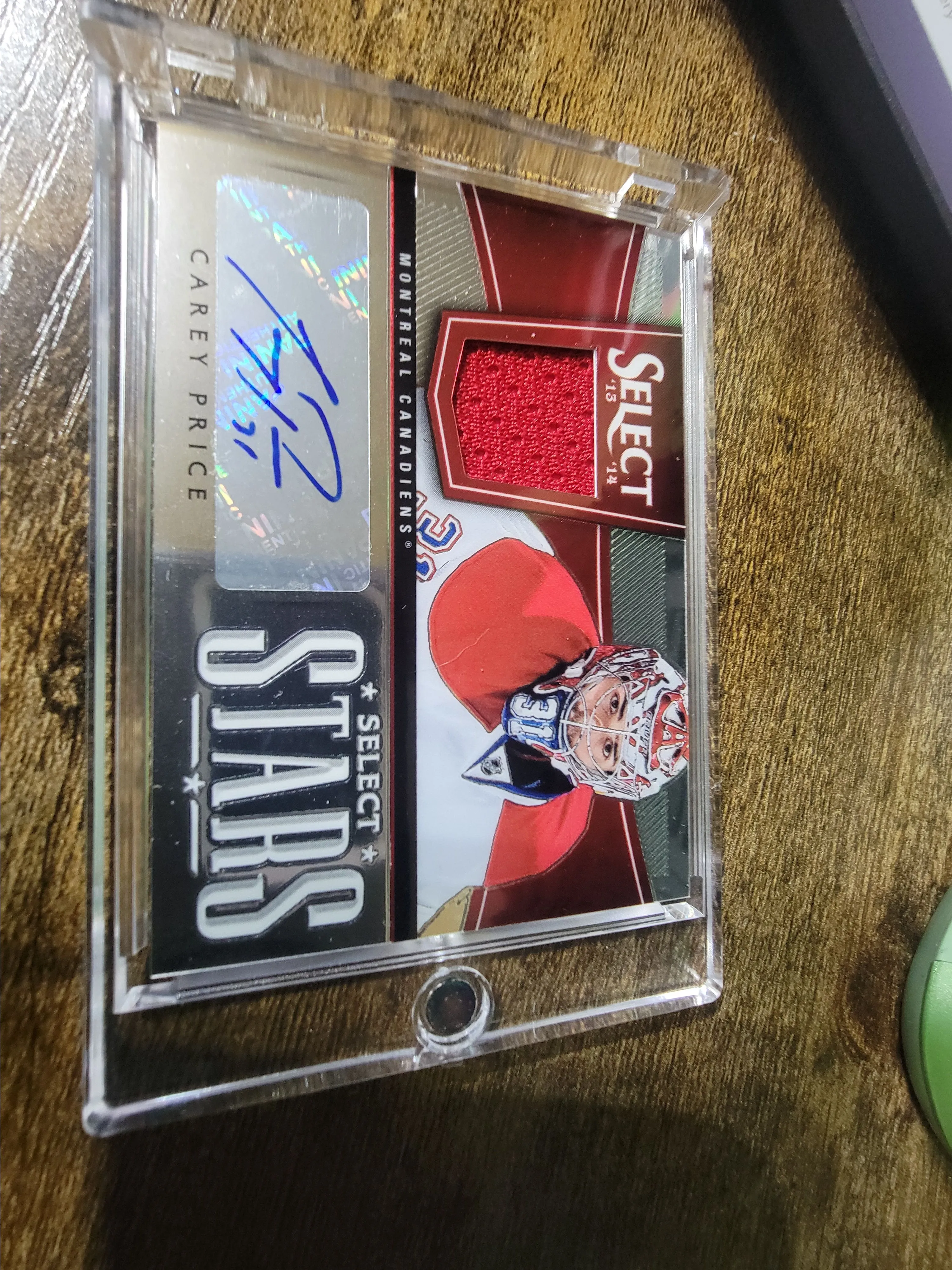 Product image for 2013 Panini Select Stars Carey Price Autograph /25