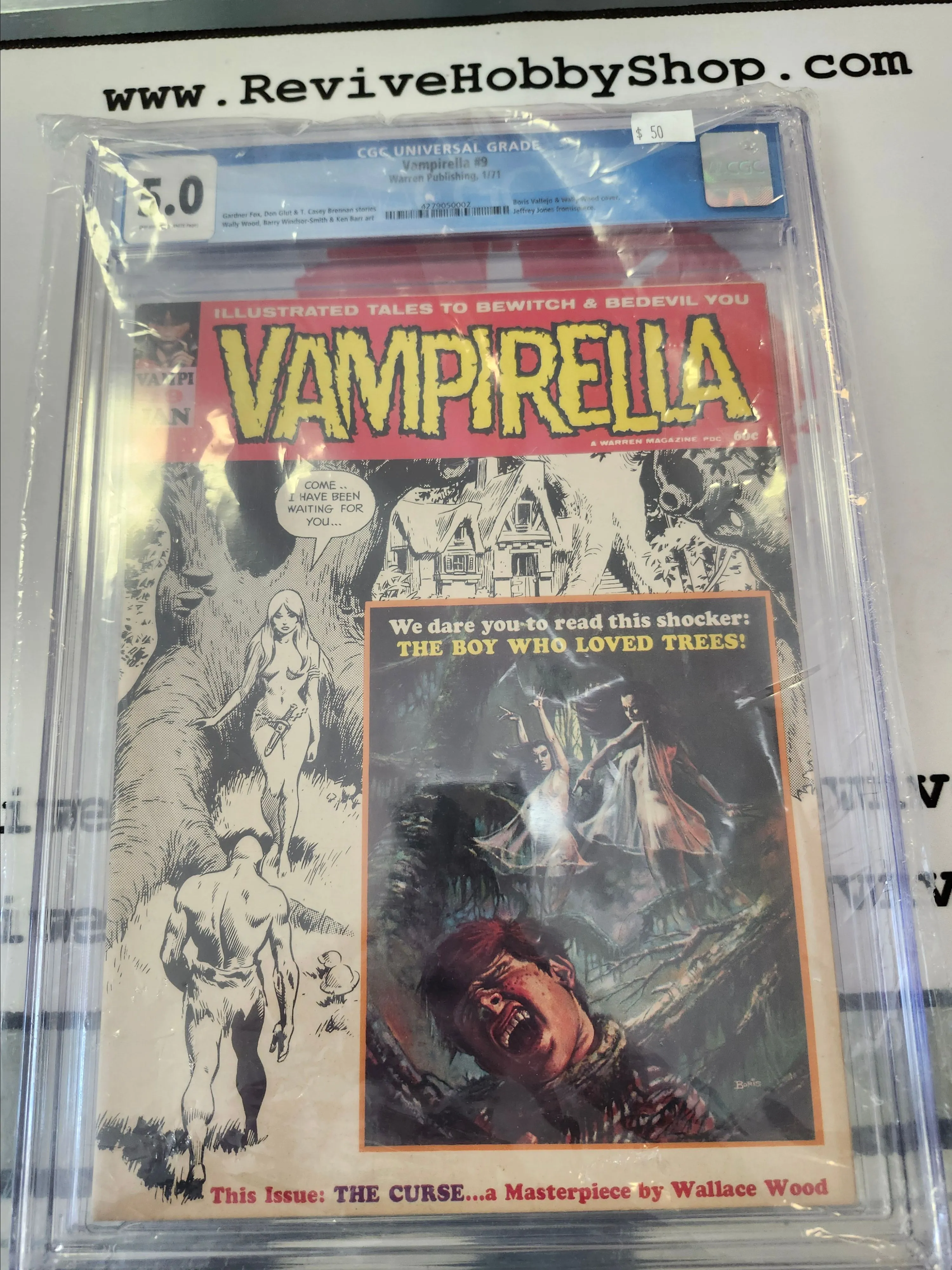 Product image for Vampirella #9 CGC 5.0