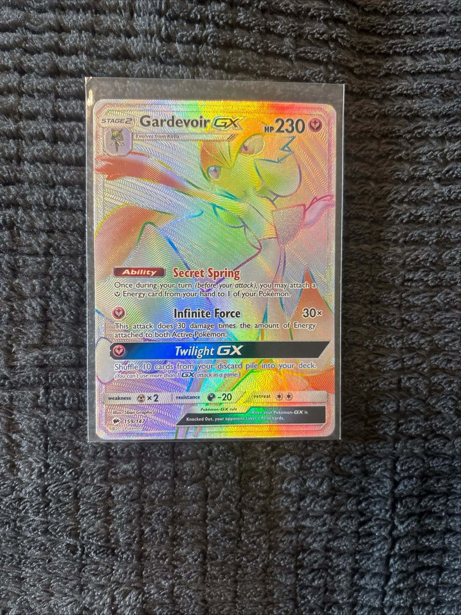 Gardevoir GX (Secret) SM - Burning Shadows #159/147 Pokemon Secret Rare   Whatnot: Shop, Sell, Connect