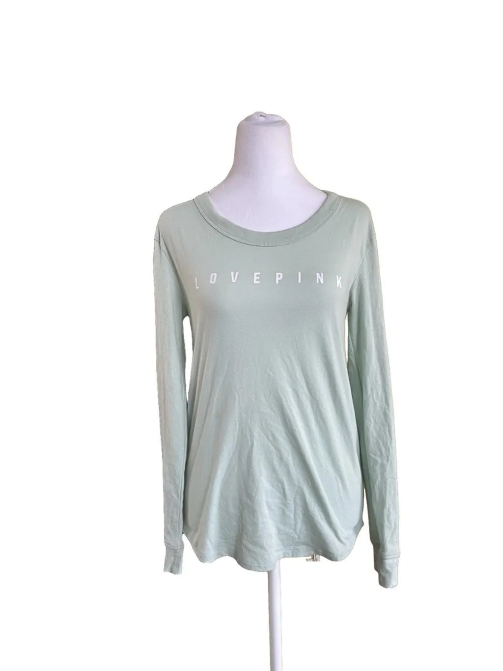 Product image for Women's PINK by Victoria's Secret Shirt, S, Light Green