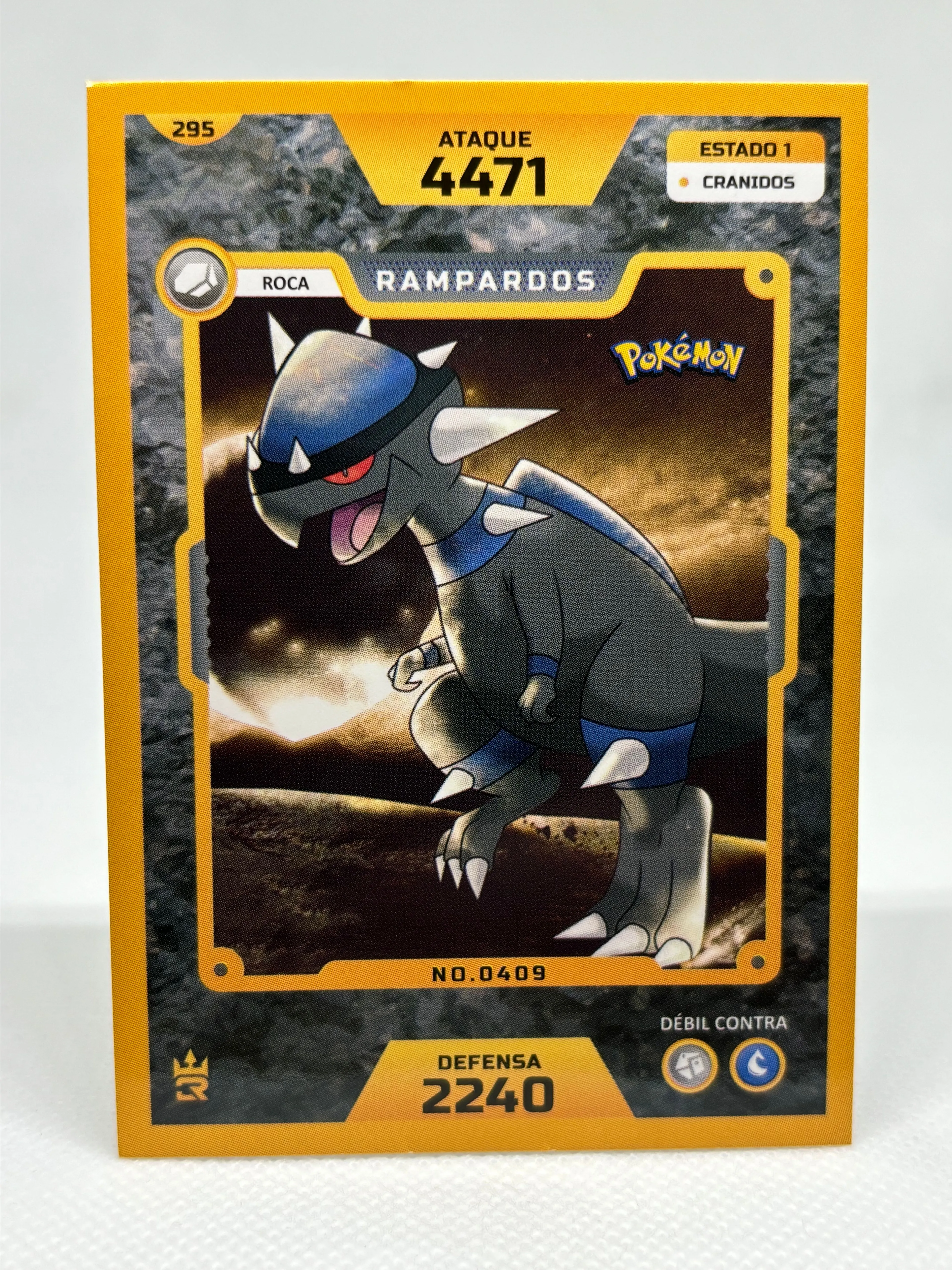 Product image for RAMPARDOS 295 - POKEMON MASTERS TOURNAMENT - Peruvian Pokemon Cards