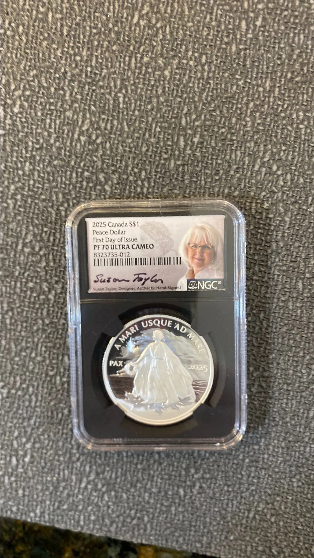 Product image for 2025 Canadian Peace Dollar PF70
