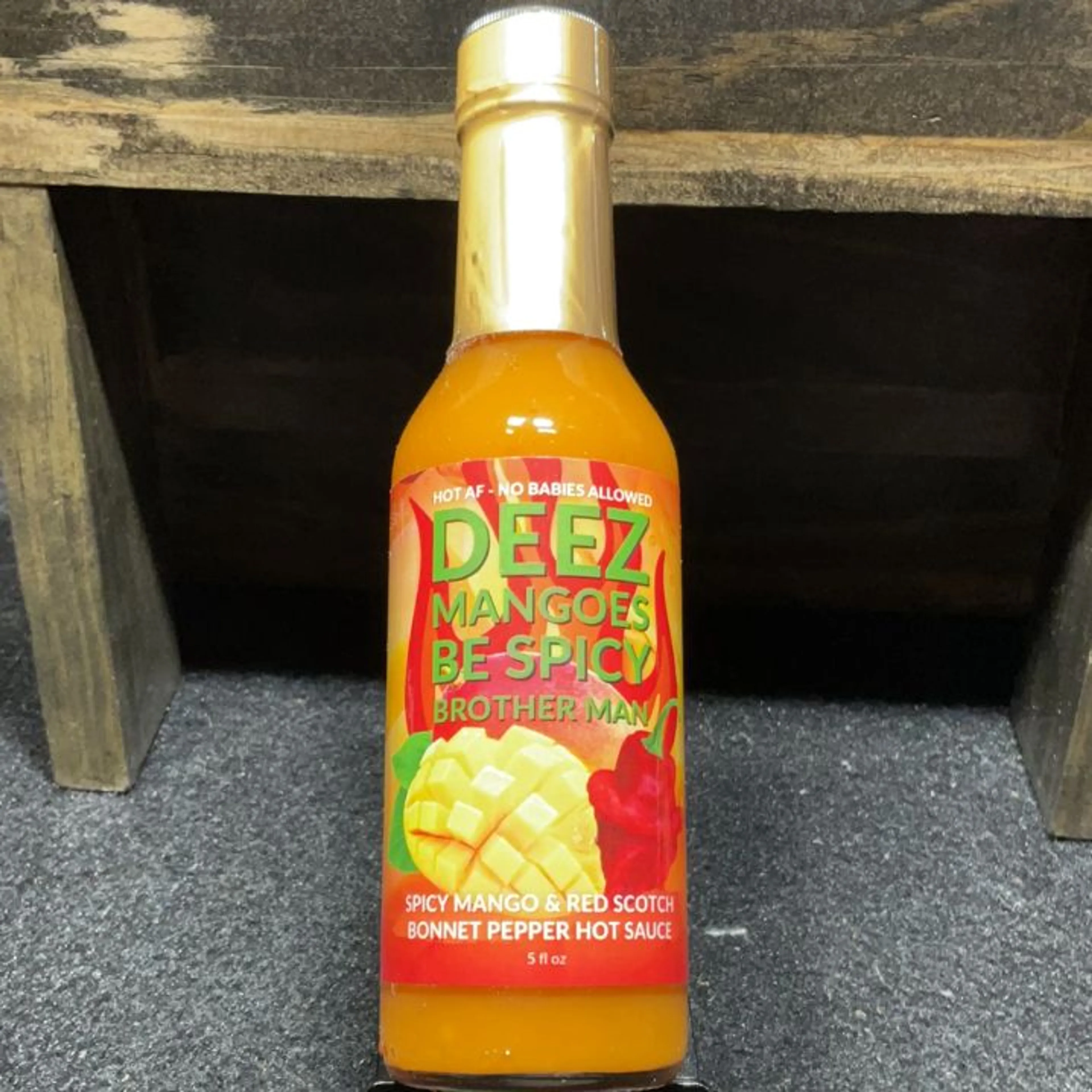 DEEZ MANGOES BE SPICY BROTHER MAN HOT SAUCE · Whatnot: Buy, Sell & Go Live