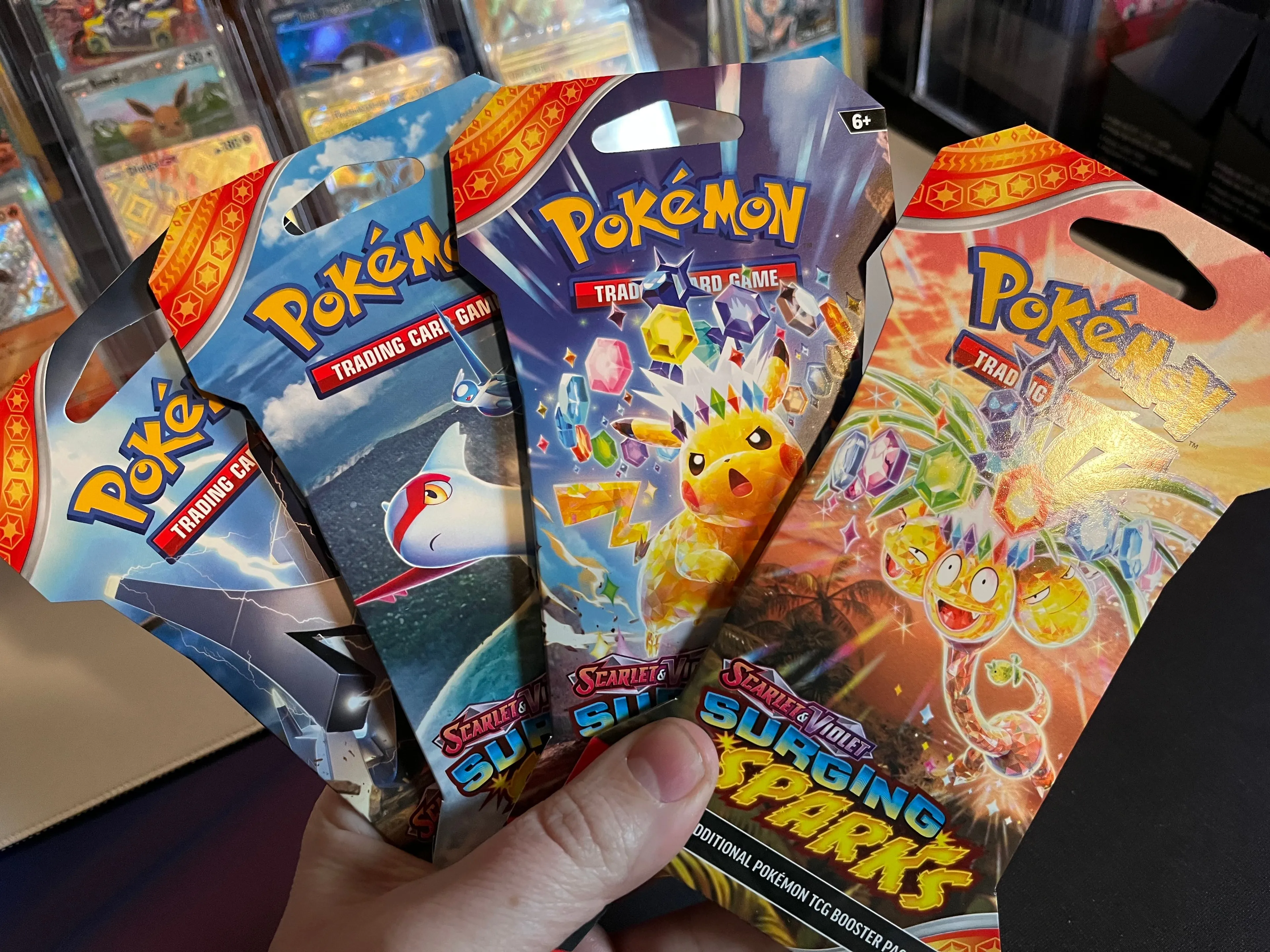 Product image for Surging Sparks Sleeved Booster (1 booster)