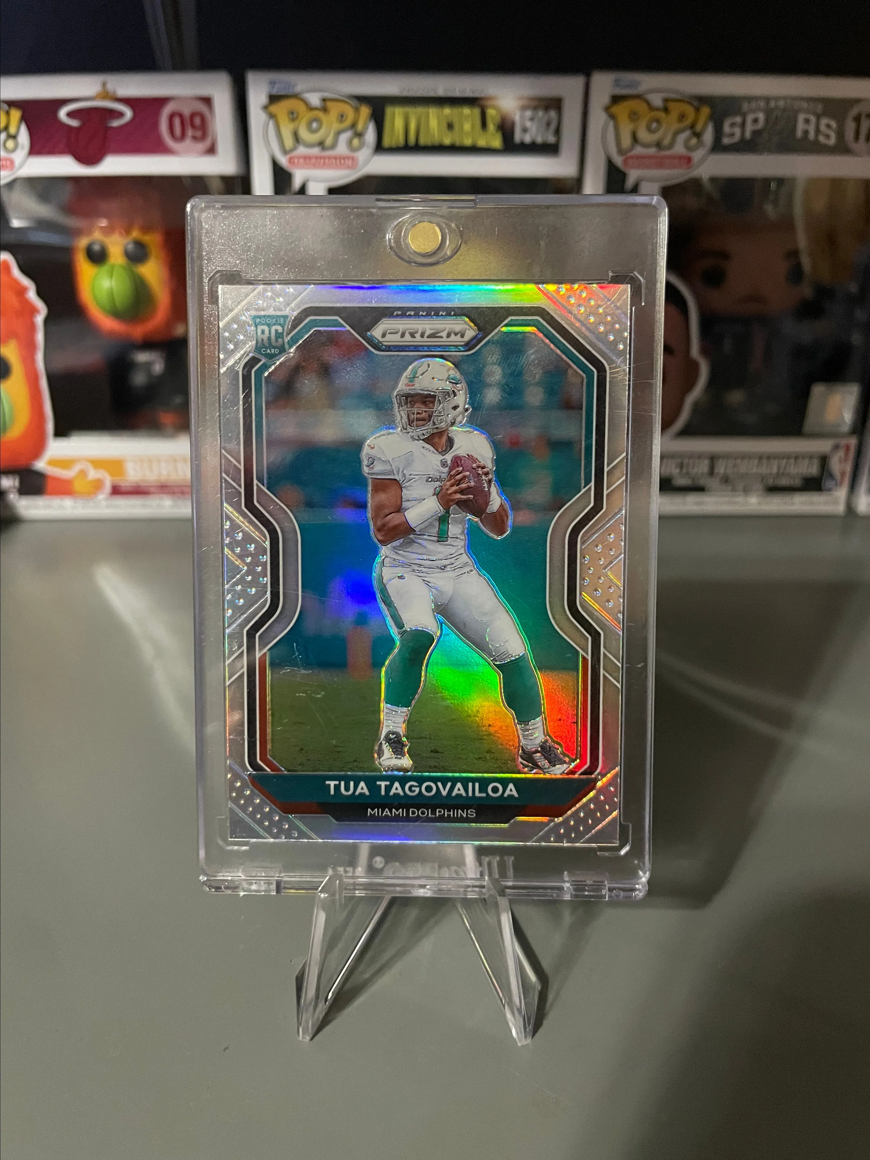 Product image for Tua tagovailoa rookie Prizm silver