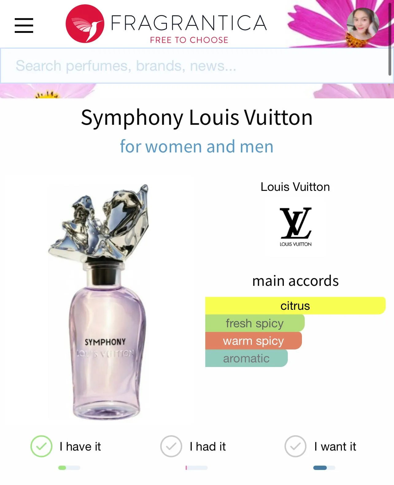 Louis Vuitton LV Symphony 10ml Decant Travel Spray · Whatnot: Buy 