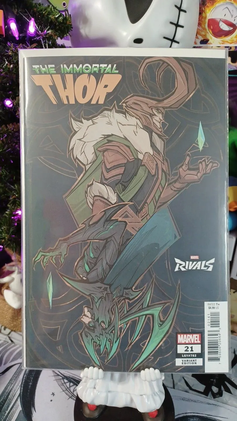 Product image for The Immortal Thor #21 Marvel Rivals Loki Cover 