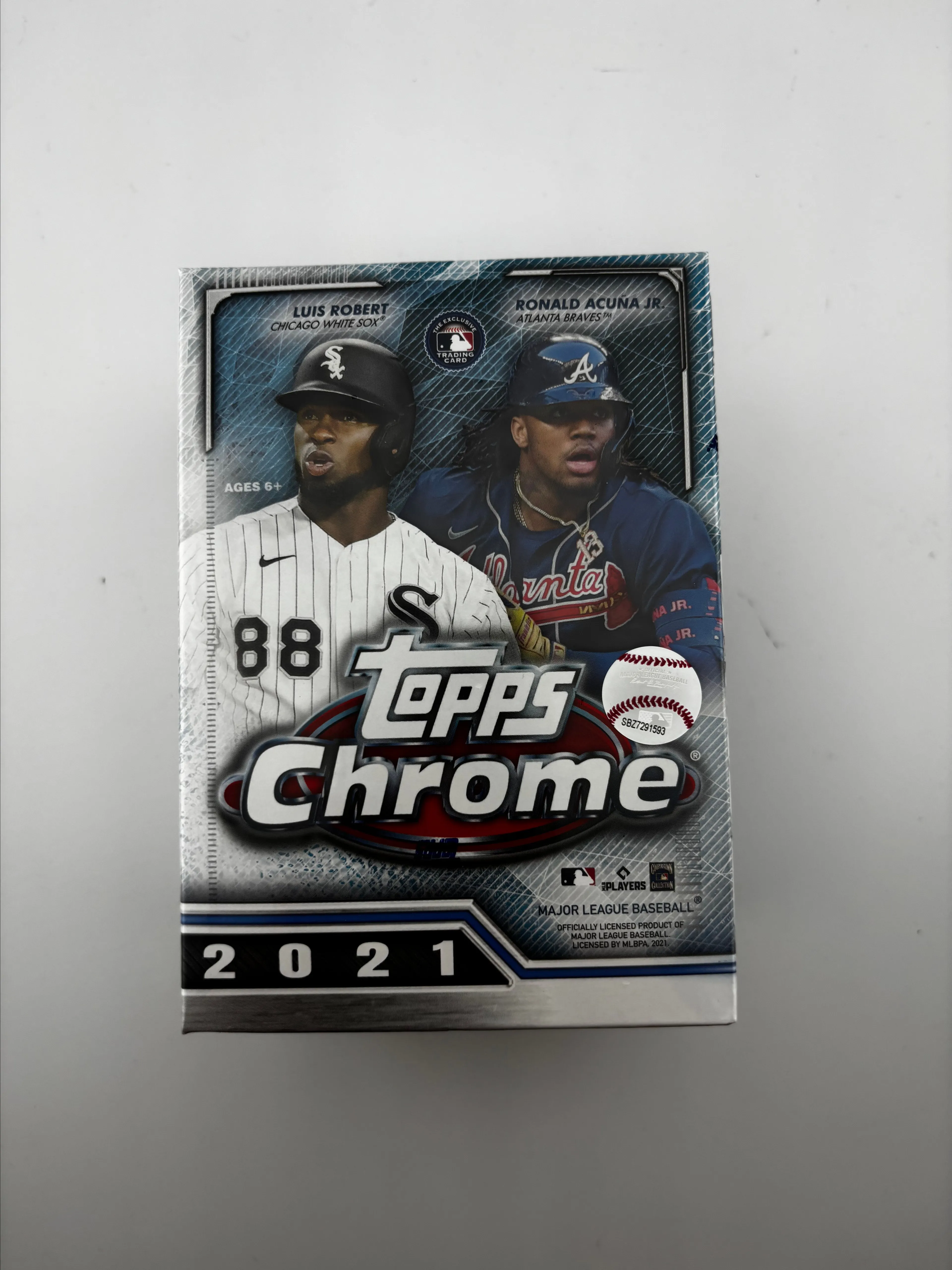 Product image for 2021 Topps chrome blaster box