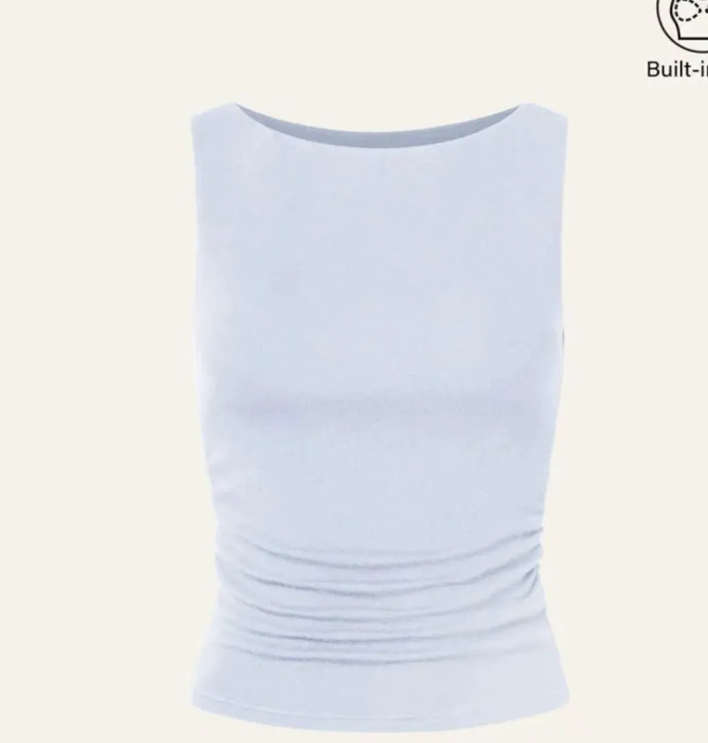 Product image for BIN: NWT OGL Light Thermal Boat Neck Brami Tank Top XS