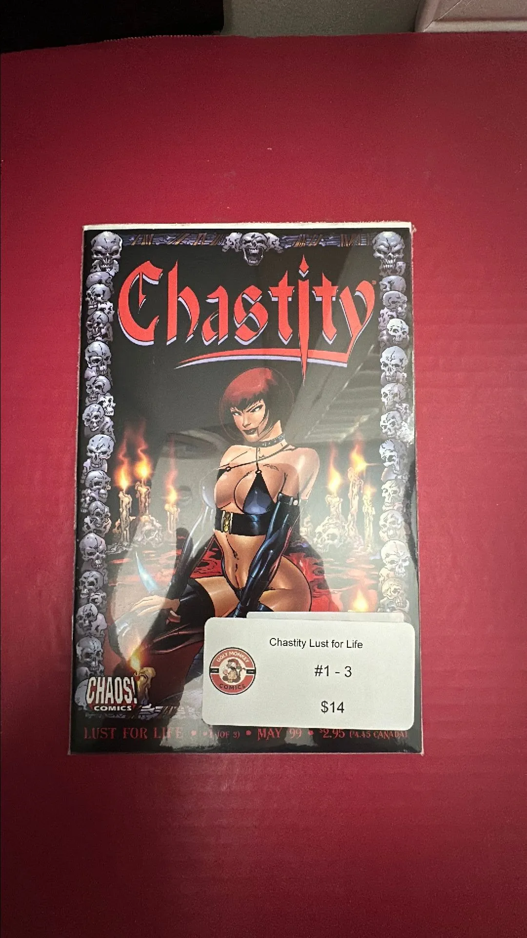 Product image for Chastity Lust for Life #1 - 3 (1999) complete series
