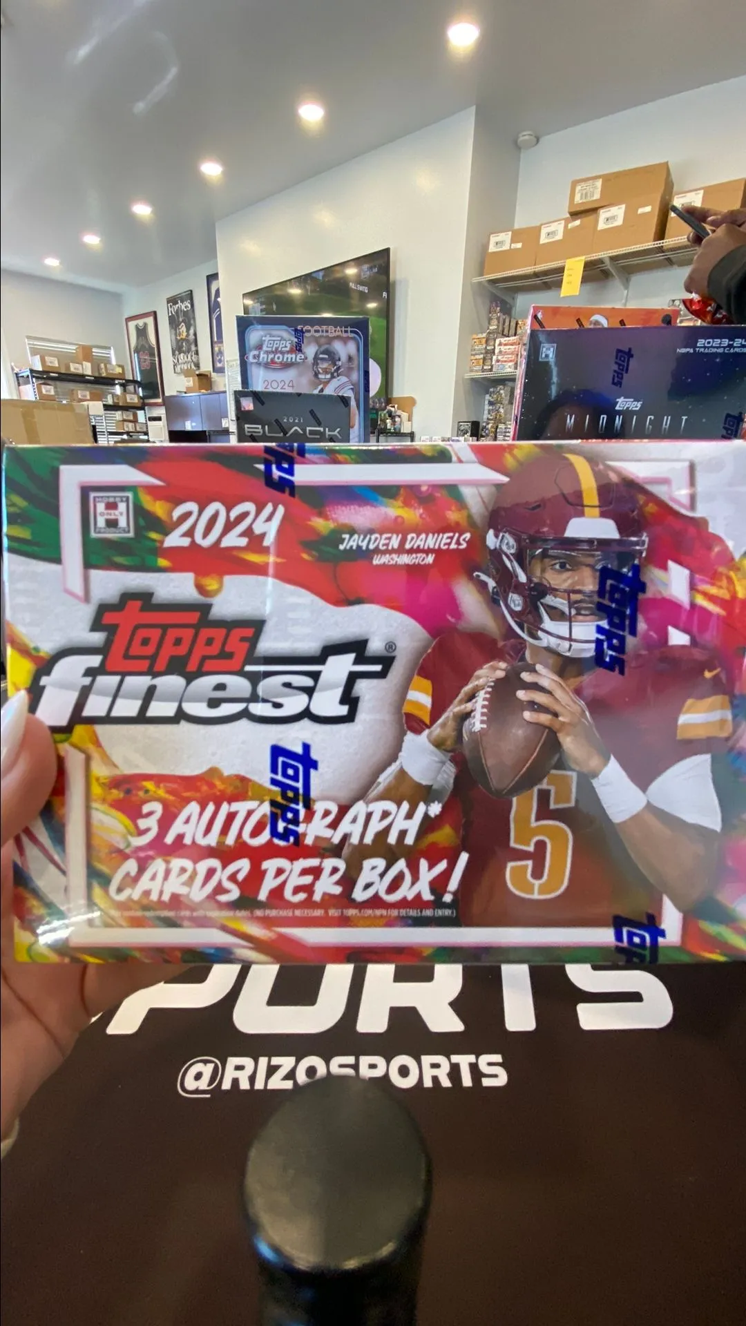 Product image for 2024 Topps Finest Delight box