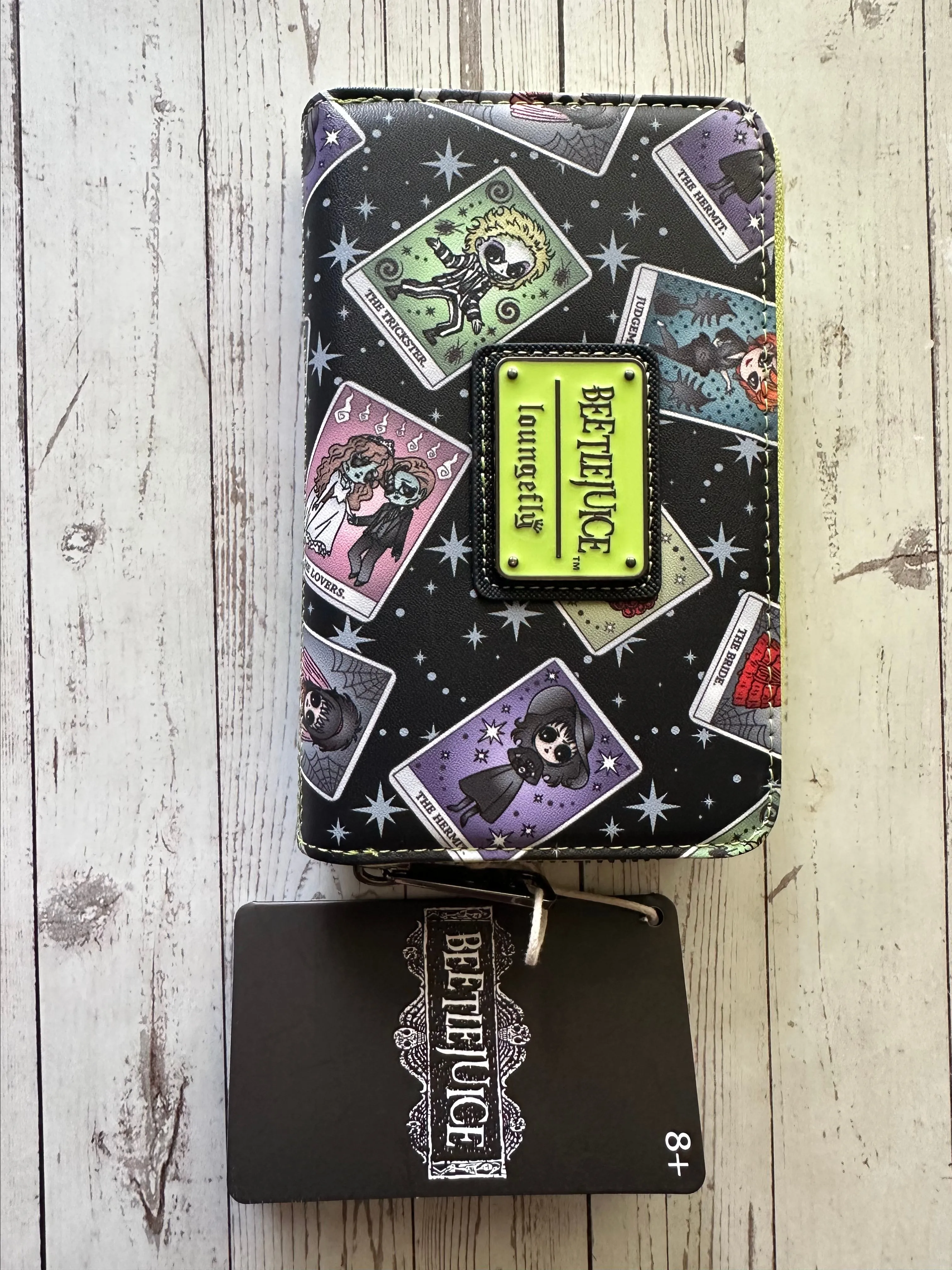 Product image for Beetlejuice taro loungefly wallet