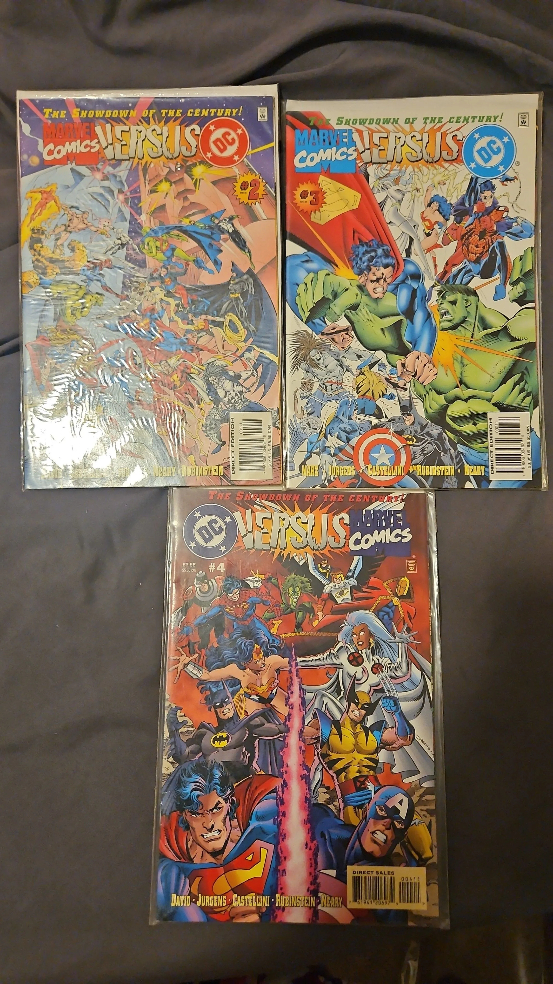 Product image for DC Versus Marvel #2, 3 and 4!