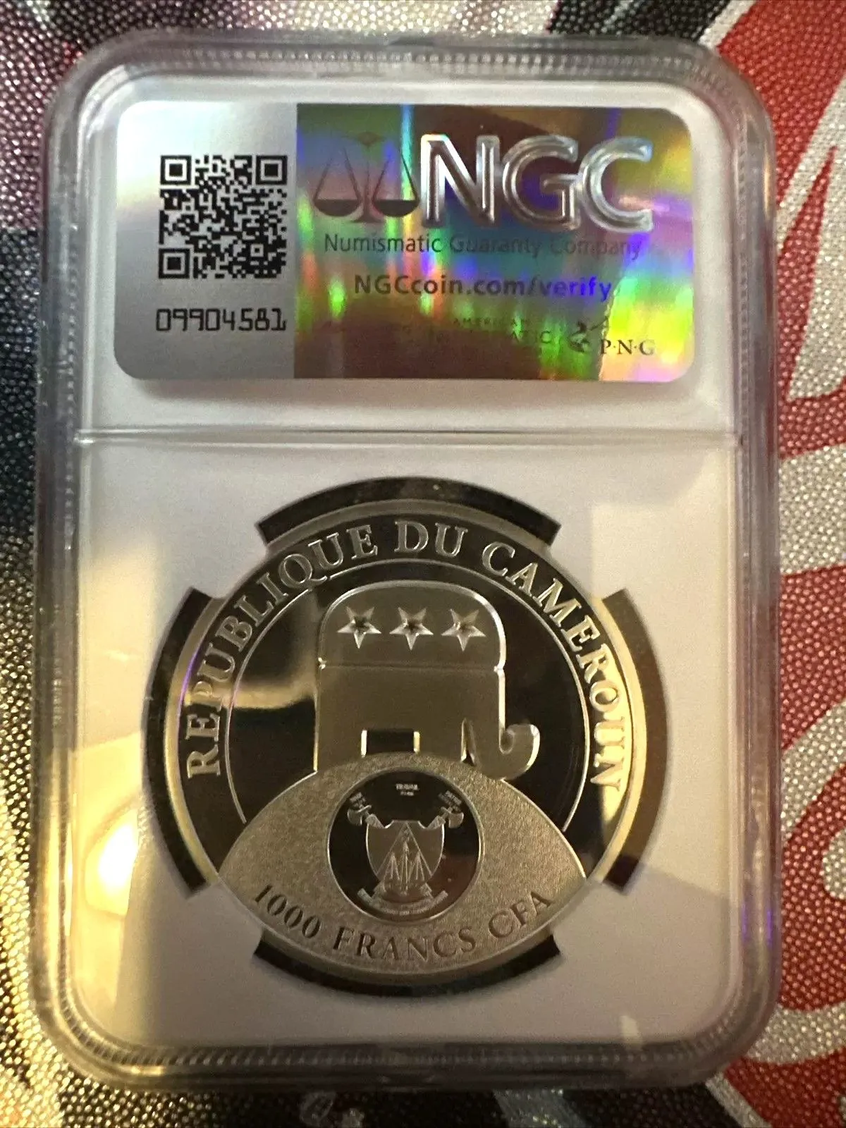 Product image for 2020 CAMEROON S1000F DONALD TRUMP GEM PROOF