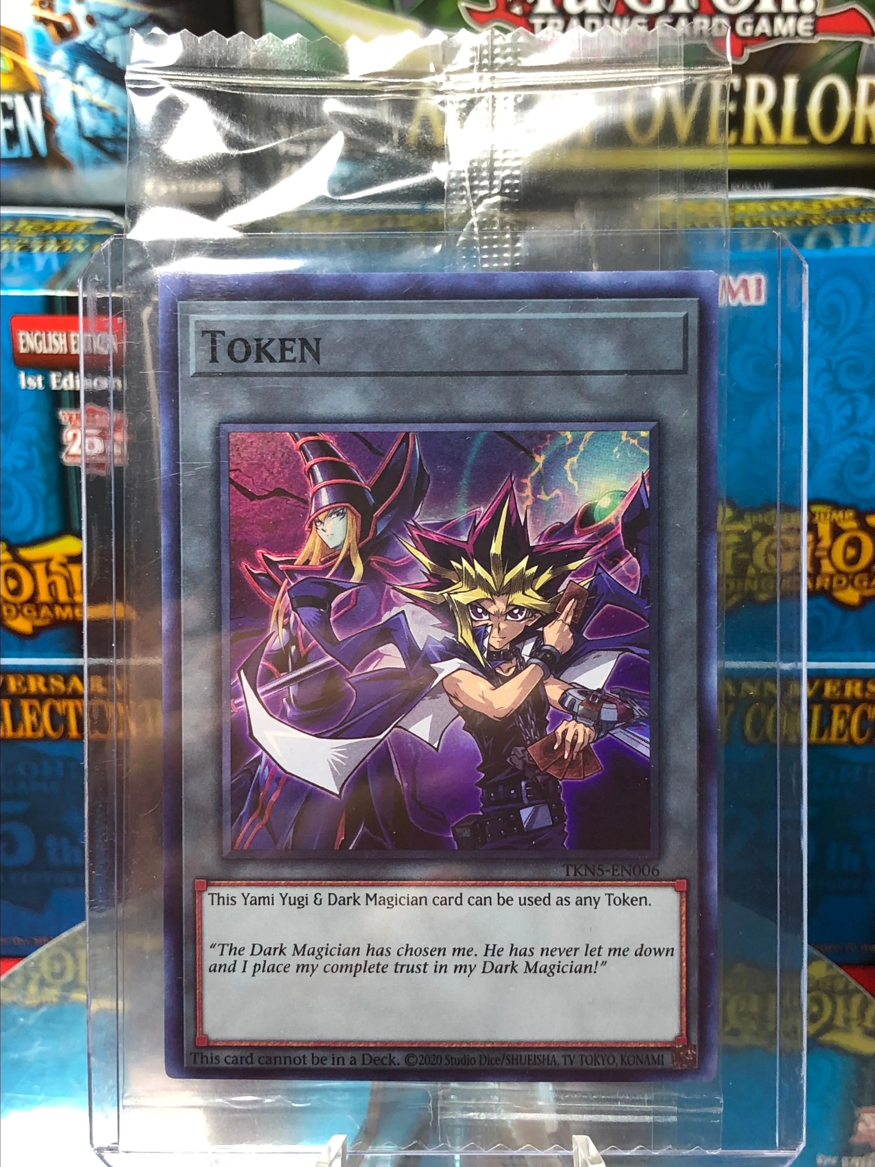 Yami Yugi & Dark Magician Token (SR) - Infinite Forbidden TKN5-EN006   Whatnot: Shop, Sell, Connect