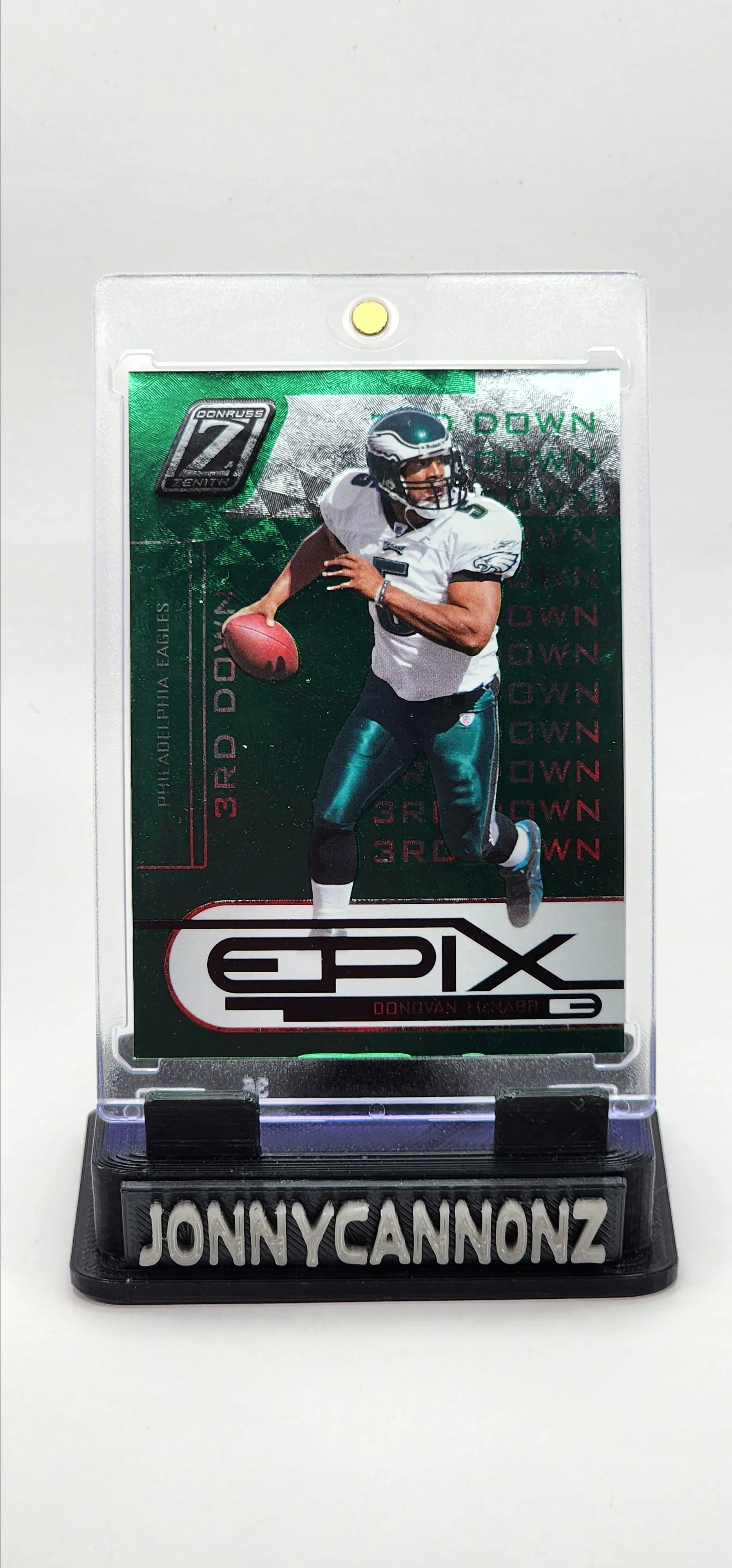 Product image for 2005 Donruss Zenith Donovan McNabb Eagles Color Match 10/50