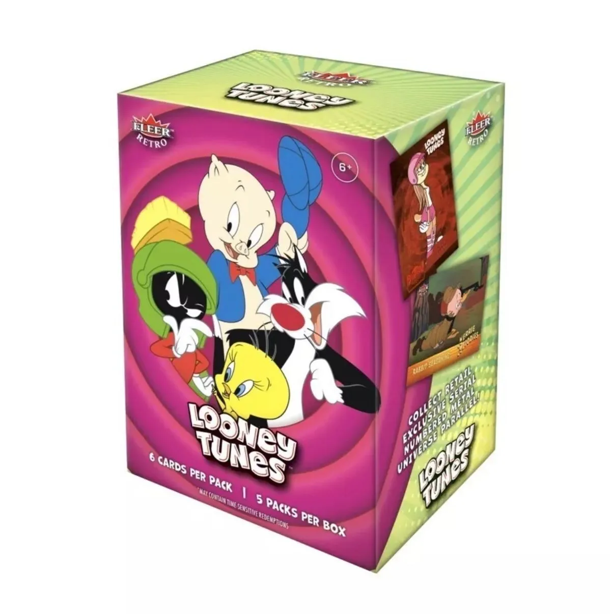 Product image for 2024 Upper Deck Fleer Retro Looney Tunes 5-Pack Blaster Box