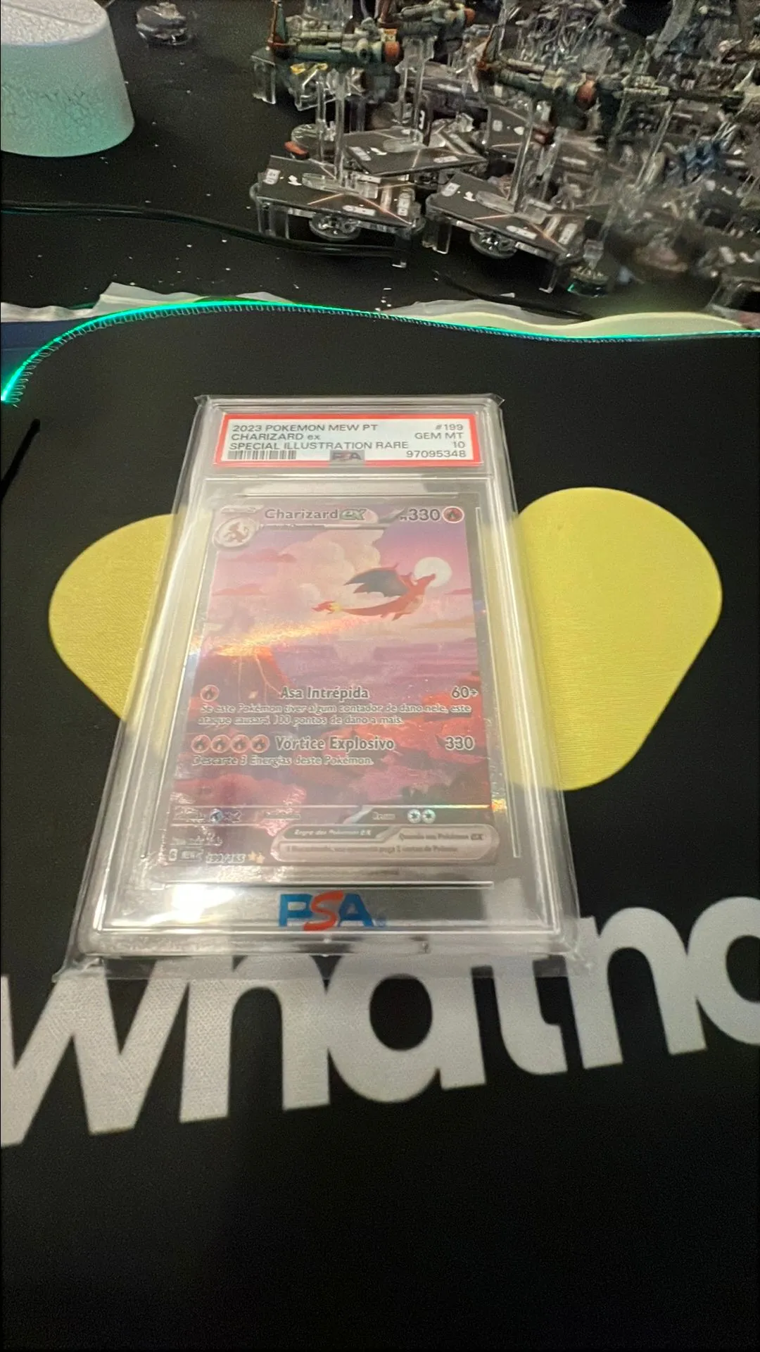 Product image for 2023 Pokémon Mew En Charizard Ex Special Illustration Rare GEM MT 10