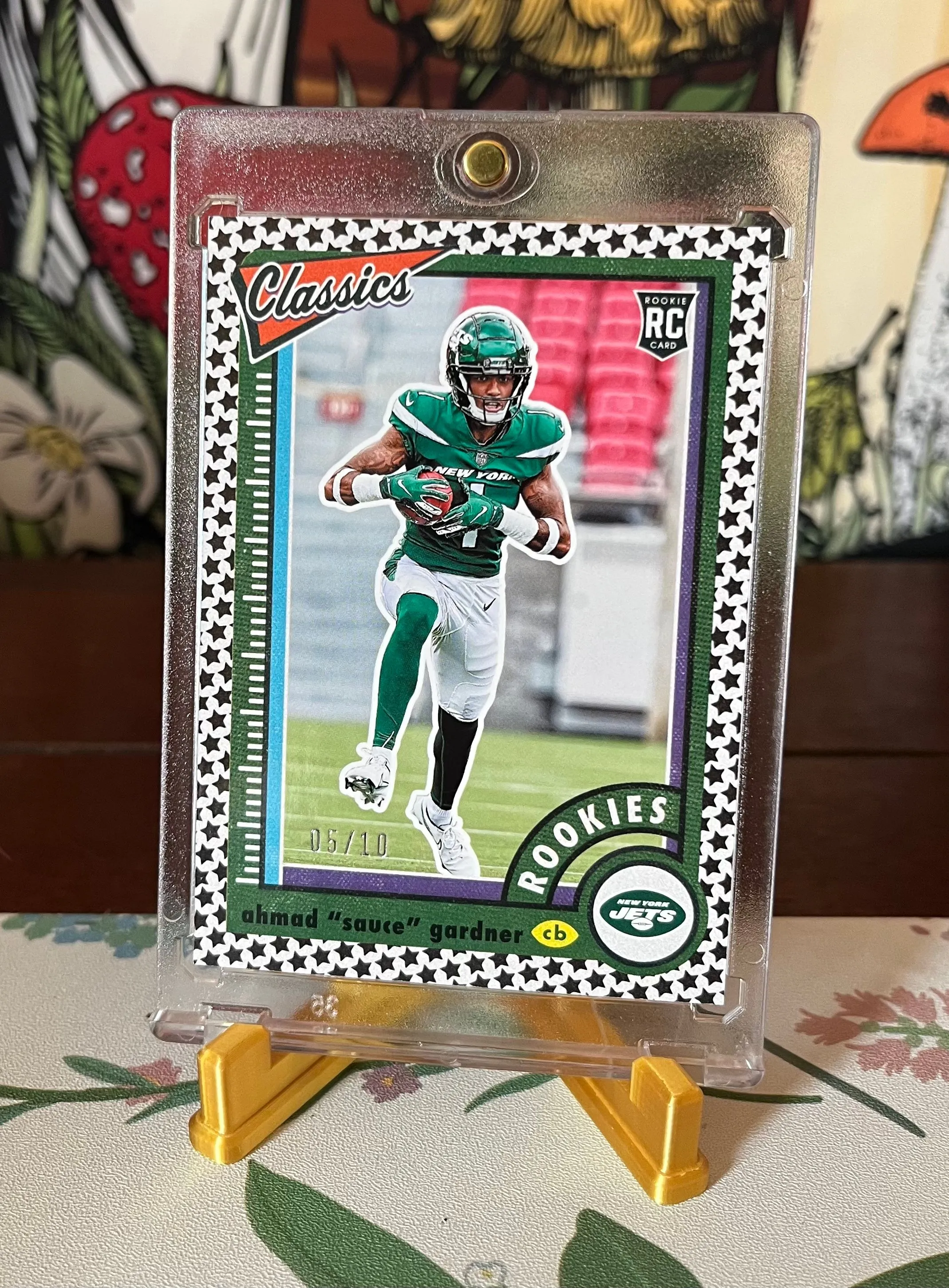 Product image for 2022 Classics Rookies Stars #187 Ahmad SAUCE Gardner (RC) /10 Case Hit