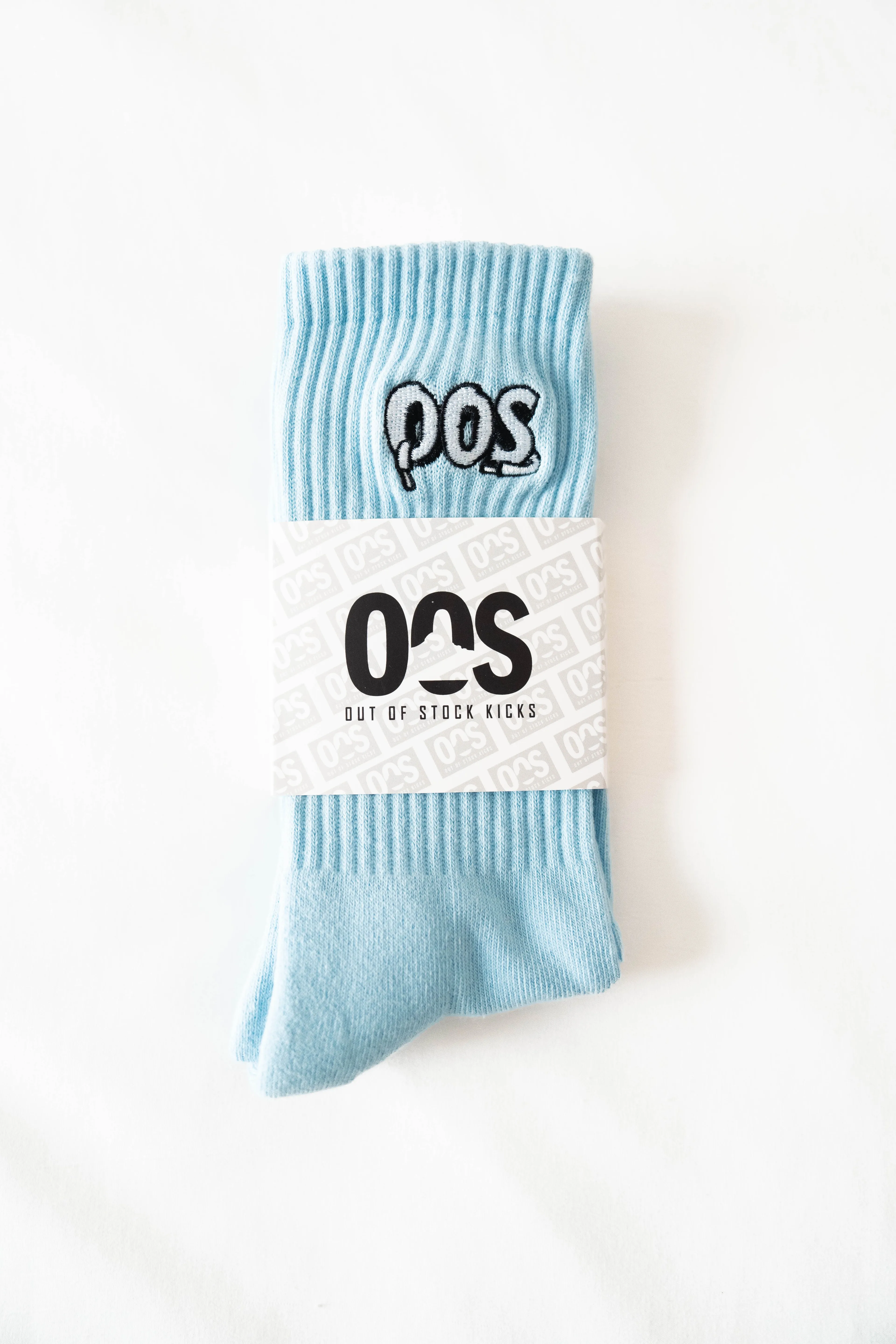 Product image for OOS V6 - 'Baby Blues' Crew Socks